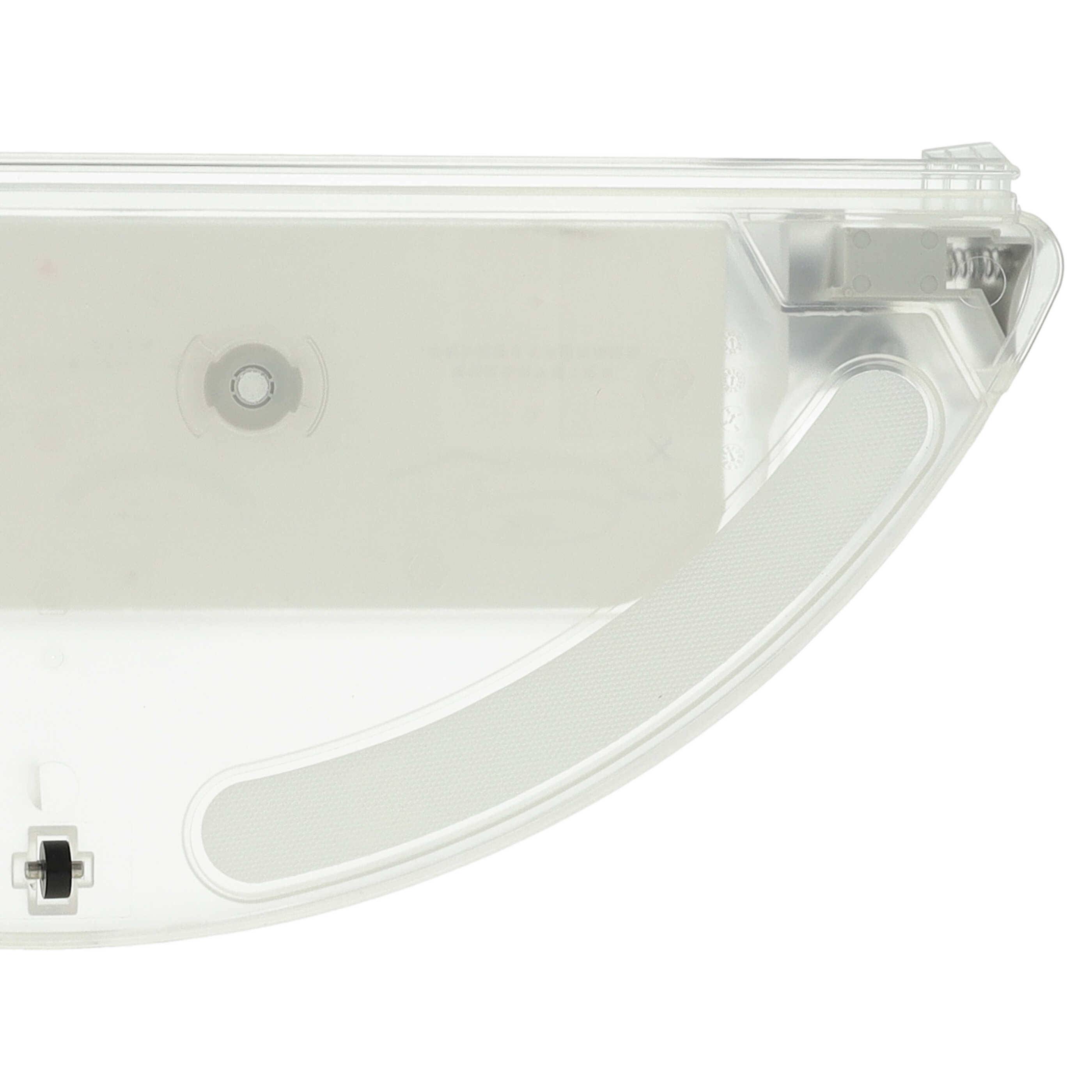 vhbw Bodenplatte Halterung kompatibel mit Xiaomi Roborock S6 Saugroboter, Roboterstaubsauger - Bodendeckel, Transparent