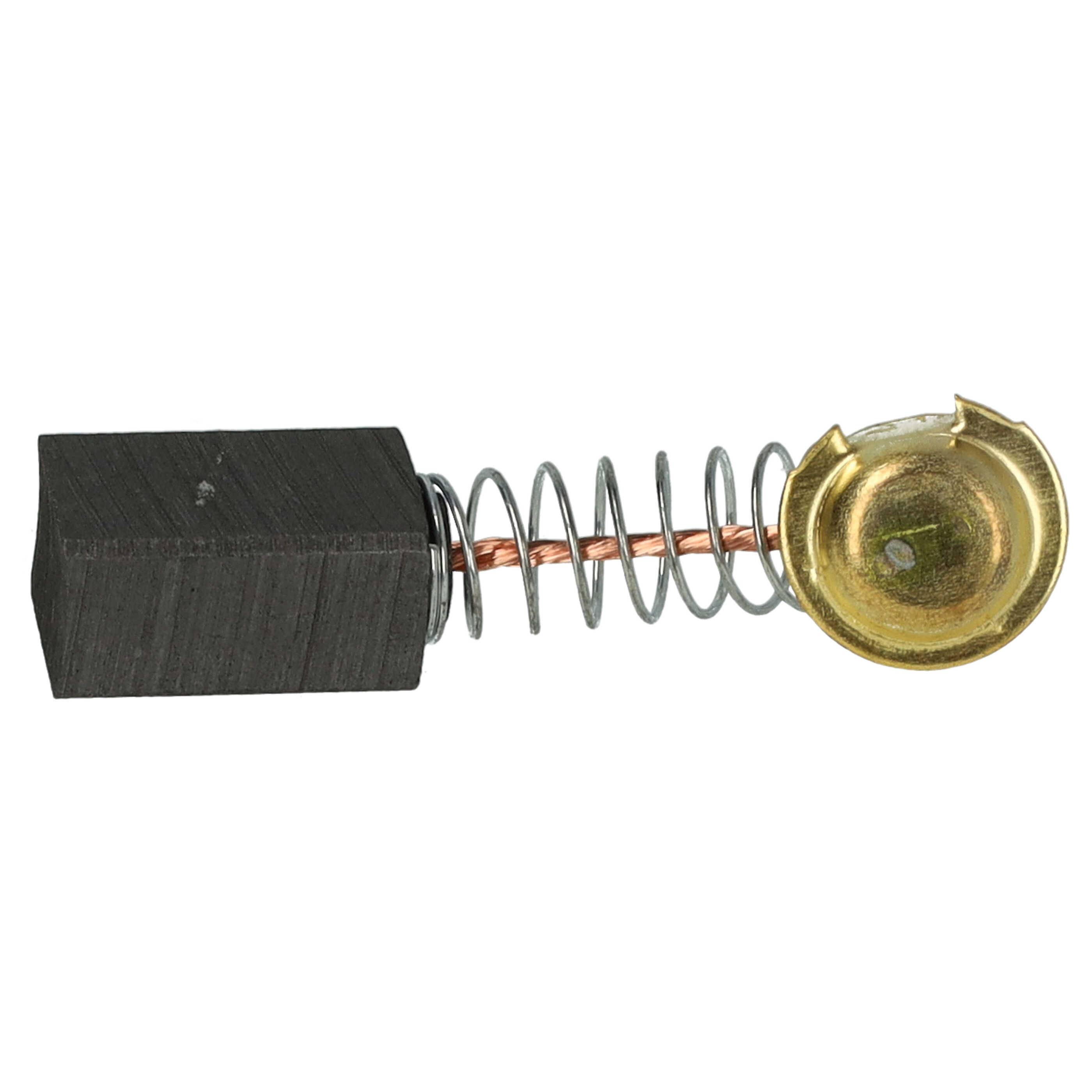 vhbw 2x Kohlebürste 15 x 7,5 x 6,5 mm kompatibel mit Einhell BBH 850, BBH 850 A-41, BH 850 / 1, BH 850 Proviel Bohrhammer + Feder