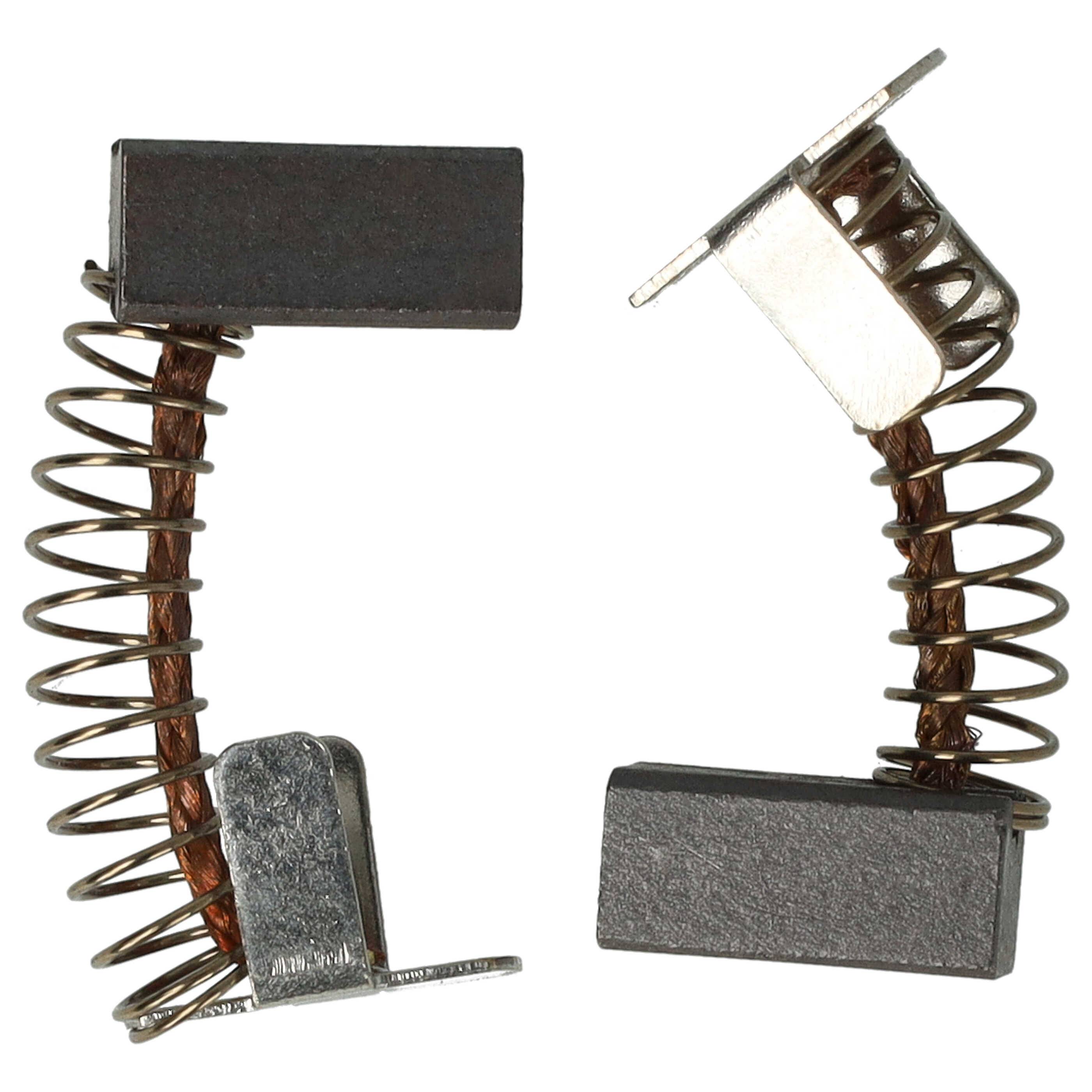 vhbw 2x Kohlebürste 12 x 6 x 5,5mm kompatibel mit Bosch GDS 18 V-LI (3 601 JA1 S00) Akku-Schlagschrauber
