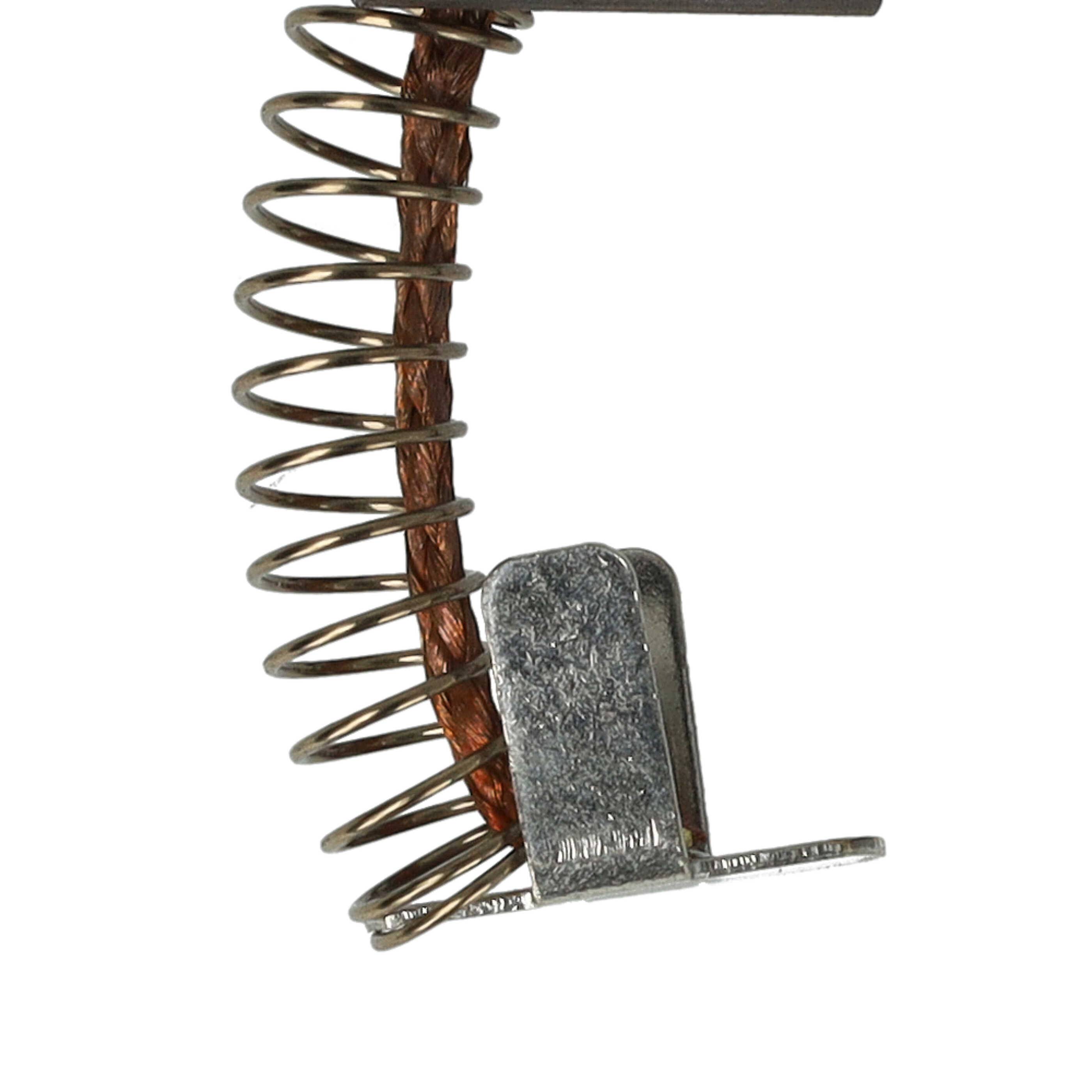 vhbw 2x Kohlebürste 12 x 6 x 5,5mm kompatibel mit Bosch GDS 18 V-LI (3 601 JA1 S00) Akku-Schlagschrauber