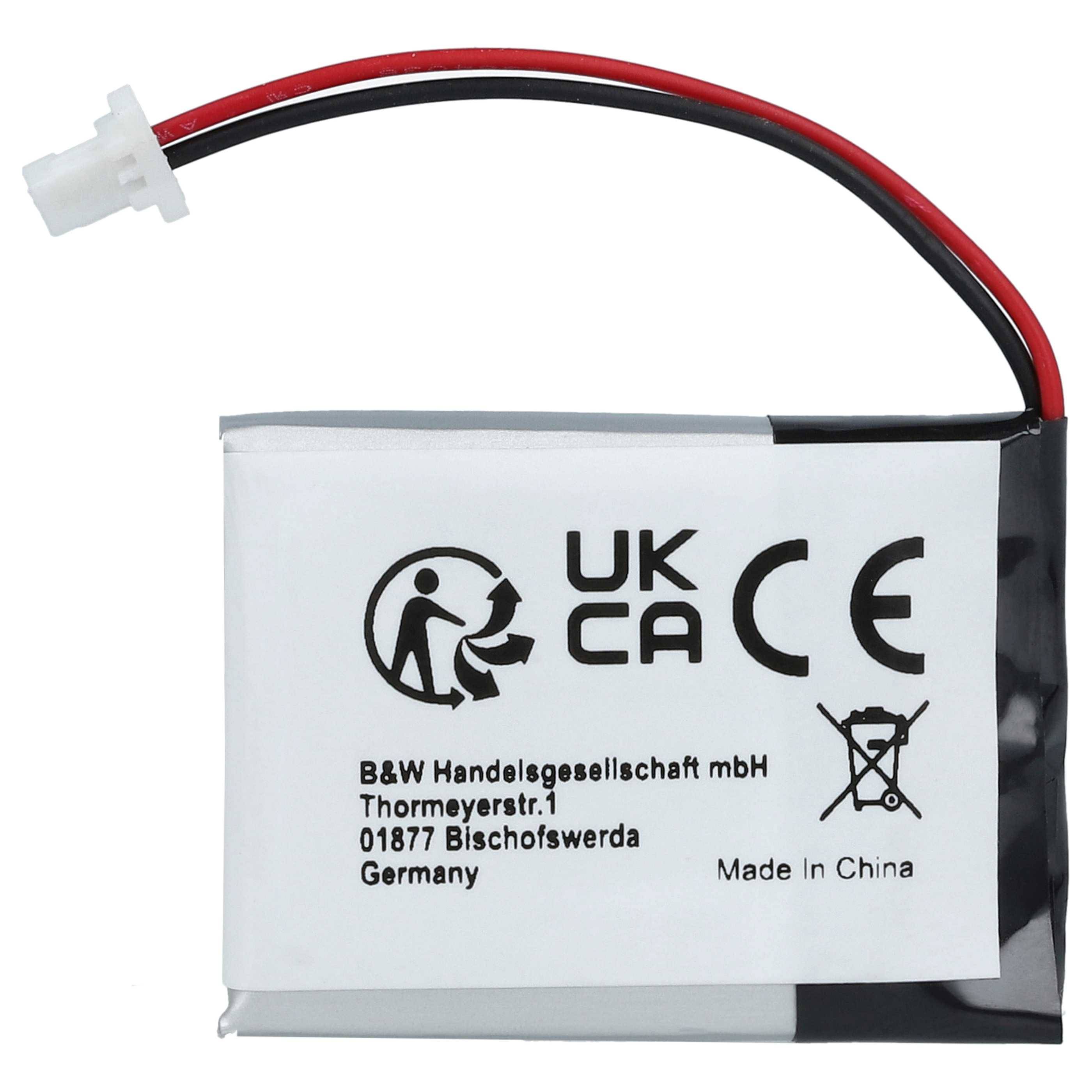 vhbw Akku kompatibel mit Golf Buddy Voice 2 DSC-GB750, Voice 2 DSC-GB700 GPS Navigation Navi (280 mAh, 3,7 V, Li-Polymer)