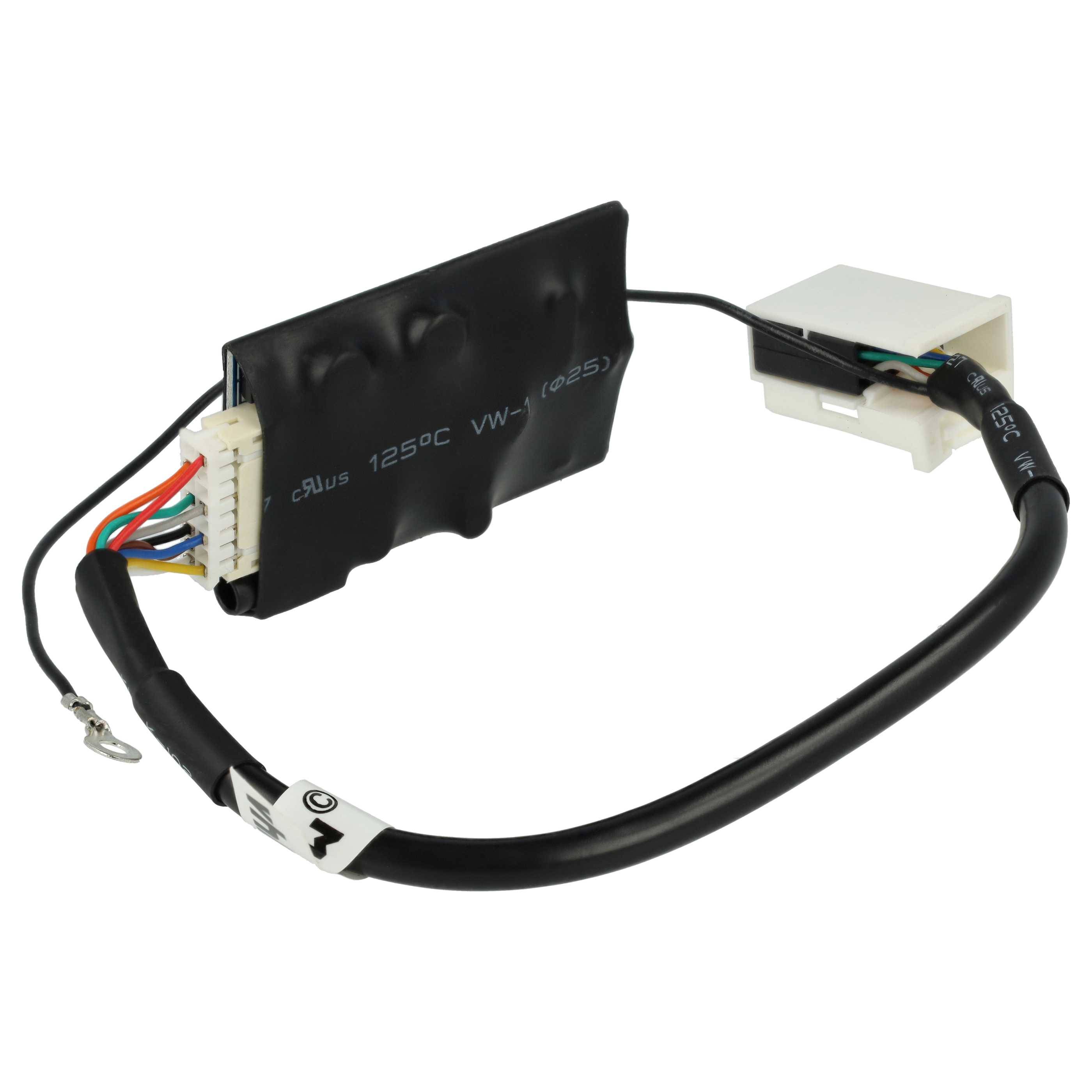 vhbw Bluetooth Adapter kompatibel mit VW Touareg 2002-2011 R100/R110, Premium 6/7, New Phaeton Autoradio - Inkl. Mikrofon, Klinkenkabel + Clip