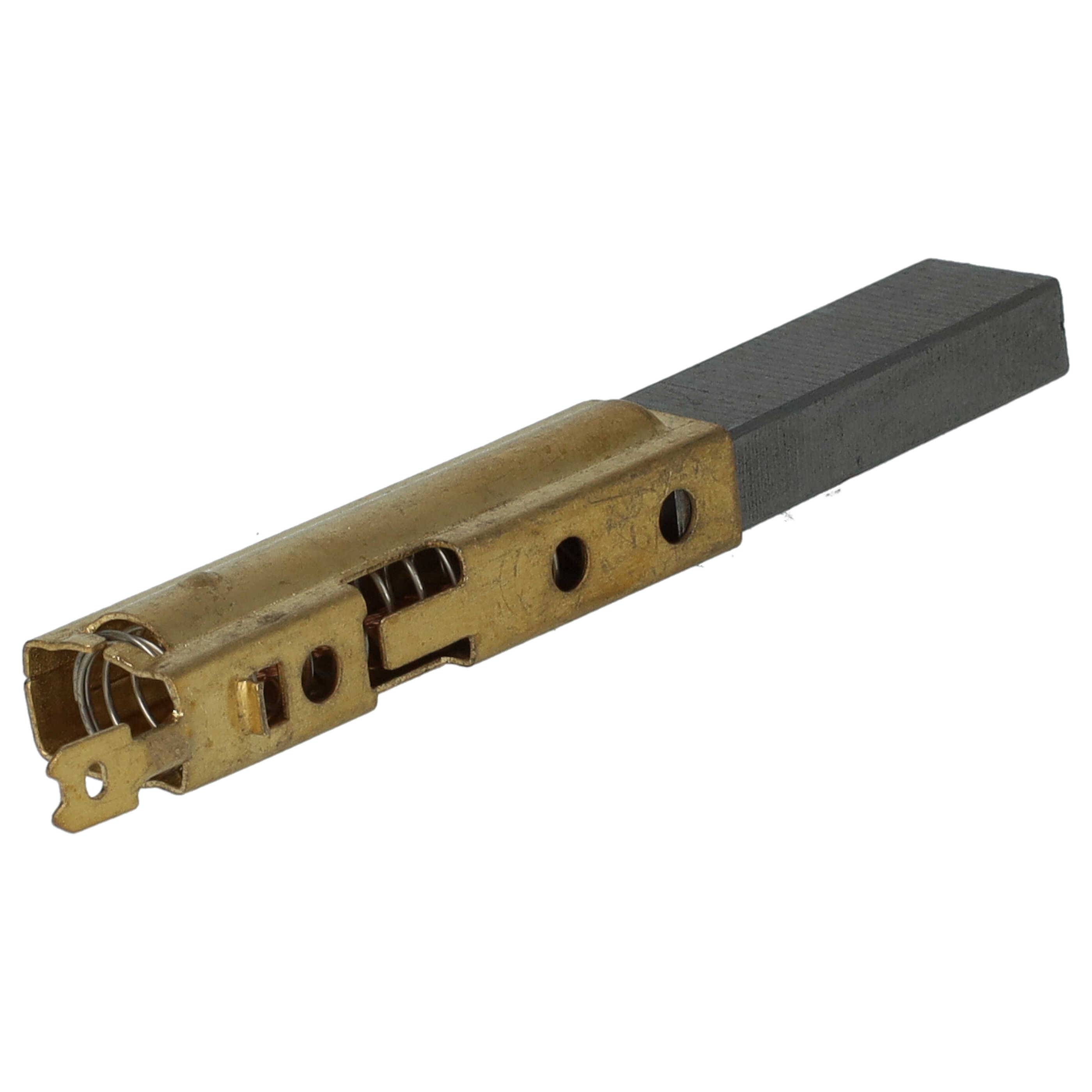 vhbw 2x Kohlebürste 30 x 10 x 6 mm kompatibel mit Hitachi Hikoki RP250, RP350YD, RP350, RP500, RP500YDM Nass-/Trocken-Rüttelsauger