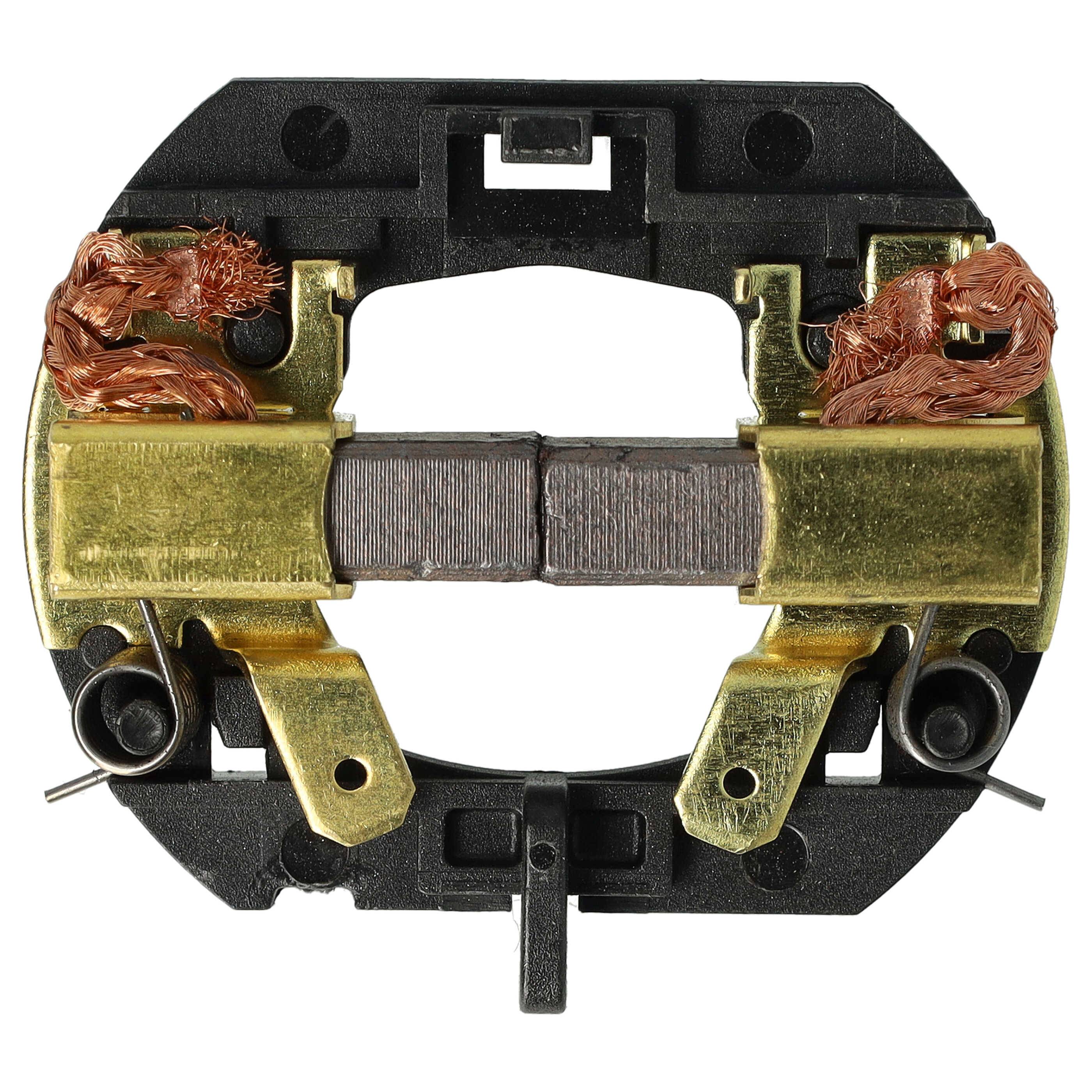 vhbw 2x Kohlebürste 45 x 35 x 11mm kompatibel mit Dewalt DCH143, DCD980, DCH243, DCD985, DCF880, DCF885L2, DCH253, DCF830 Bohrschrauber