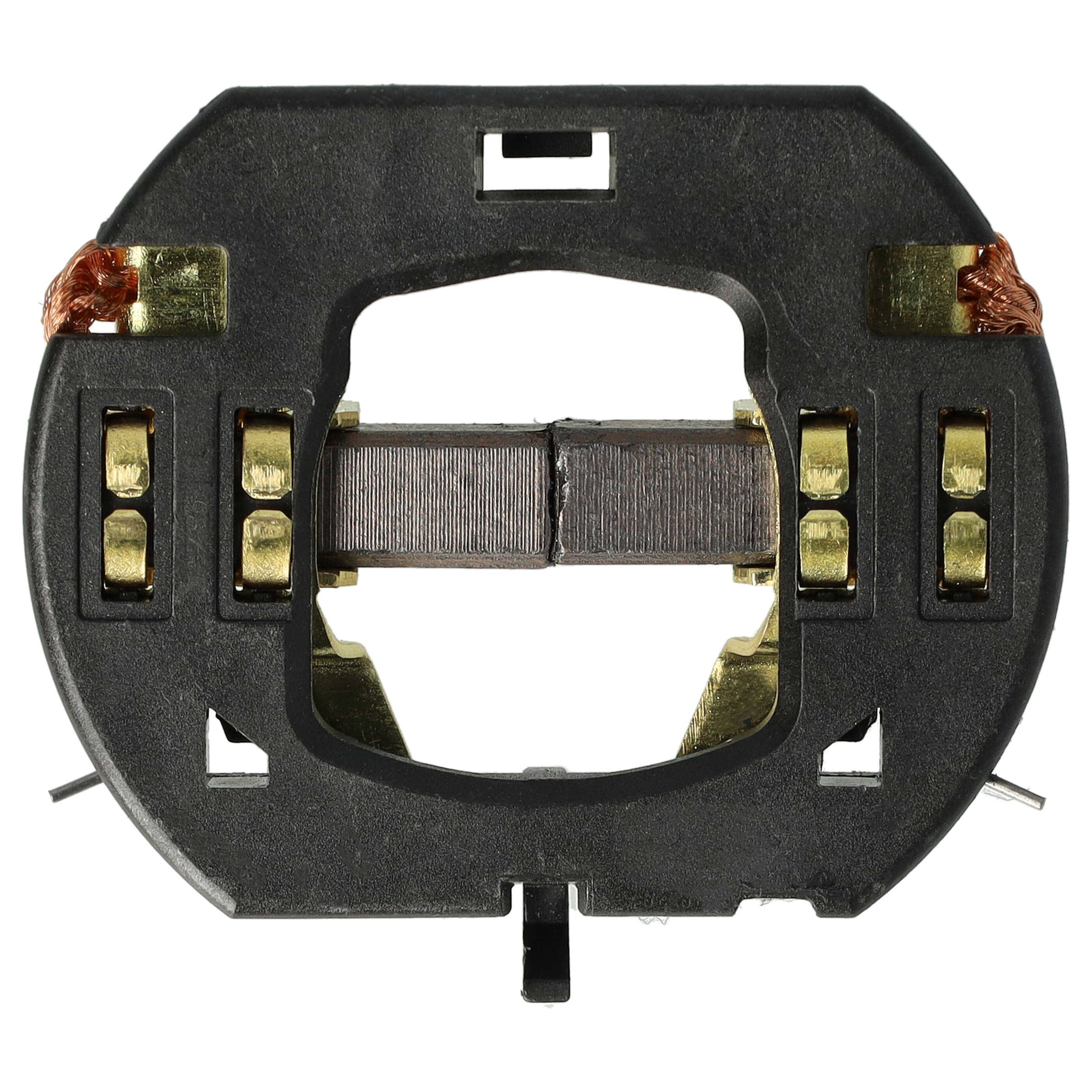 vhbw 2x Kohlebürste 45 x 35 x 11mm kompatibel mit Dewalt DCH143, DCD980, DCH243, DCD985, DCF880, DCF885L2, DCH253, DCF830 Bohrschrauber