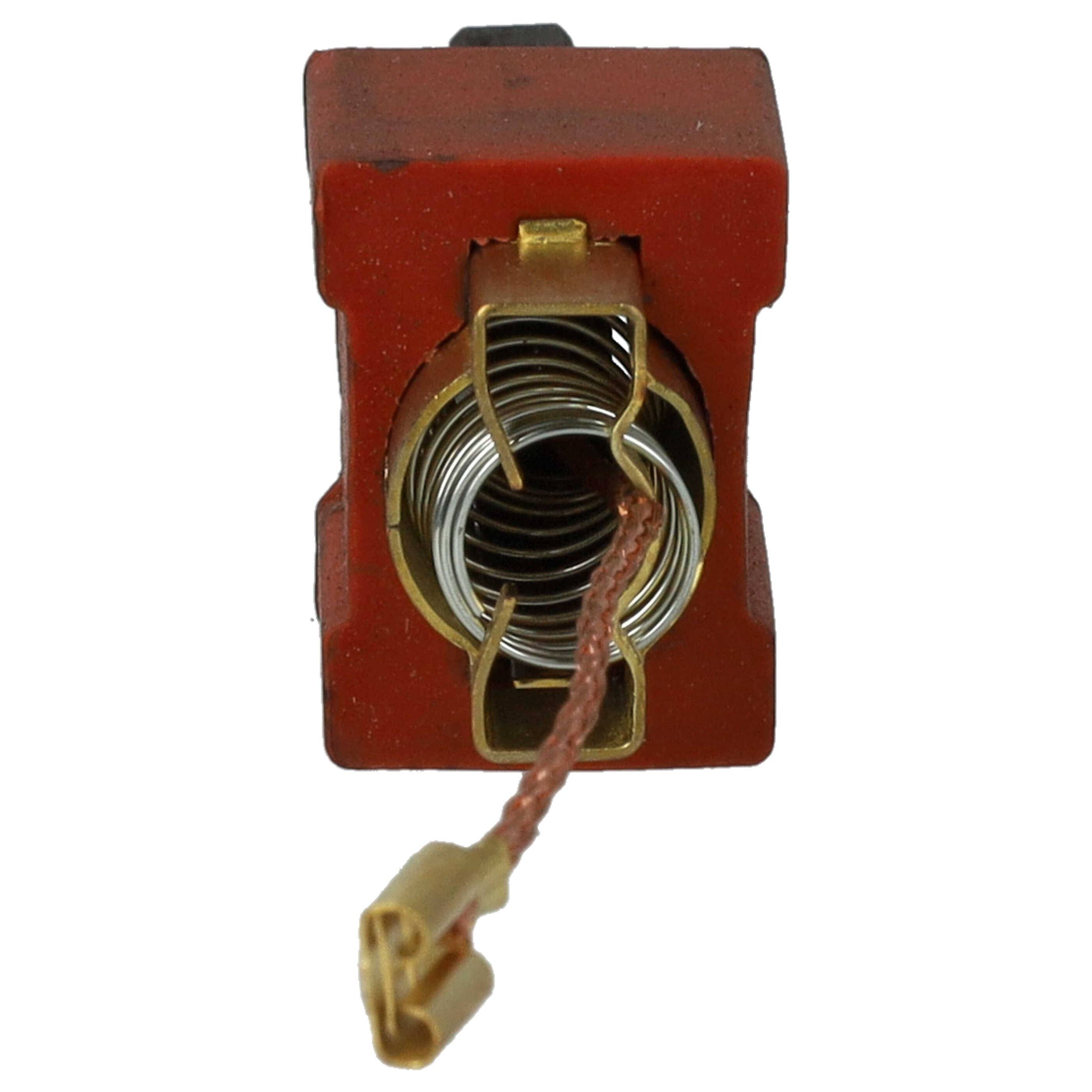 vhbw 2x Kohlebürste kompatibel mit Miele W864, W863, W865, W871, W870, W862, W873, W861, W872, W867, W866, W869, W868 Waschmaschine, Trockner