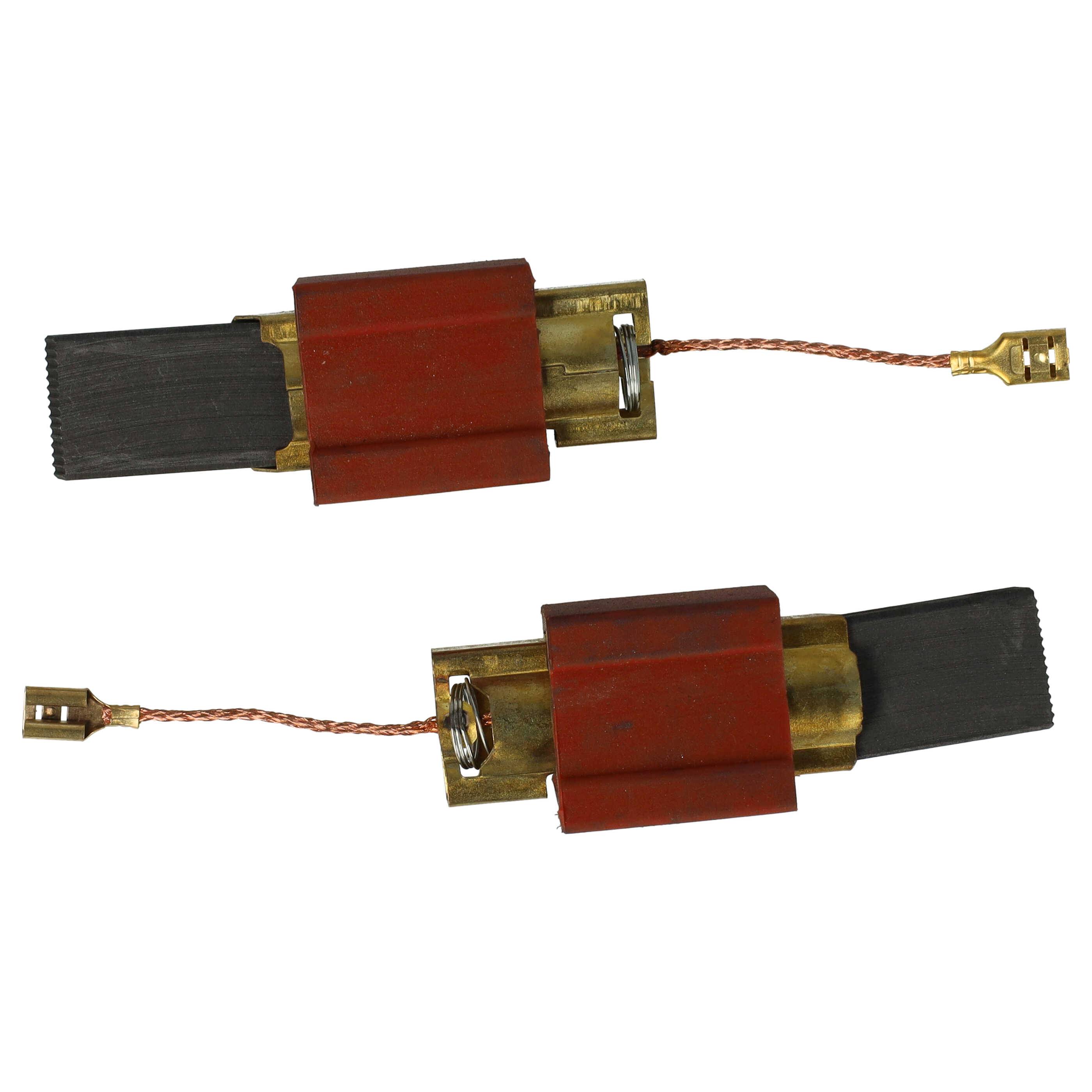 vhbw 2x Kohlebürste kompatibel mit Miele W864, W863, W865, W871, W870, W862, W873, W861, W872, W867, W866, W869, W868 Waschmaschine, Trockner