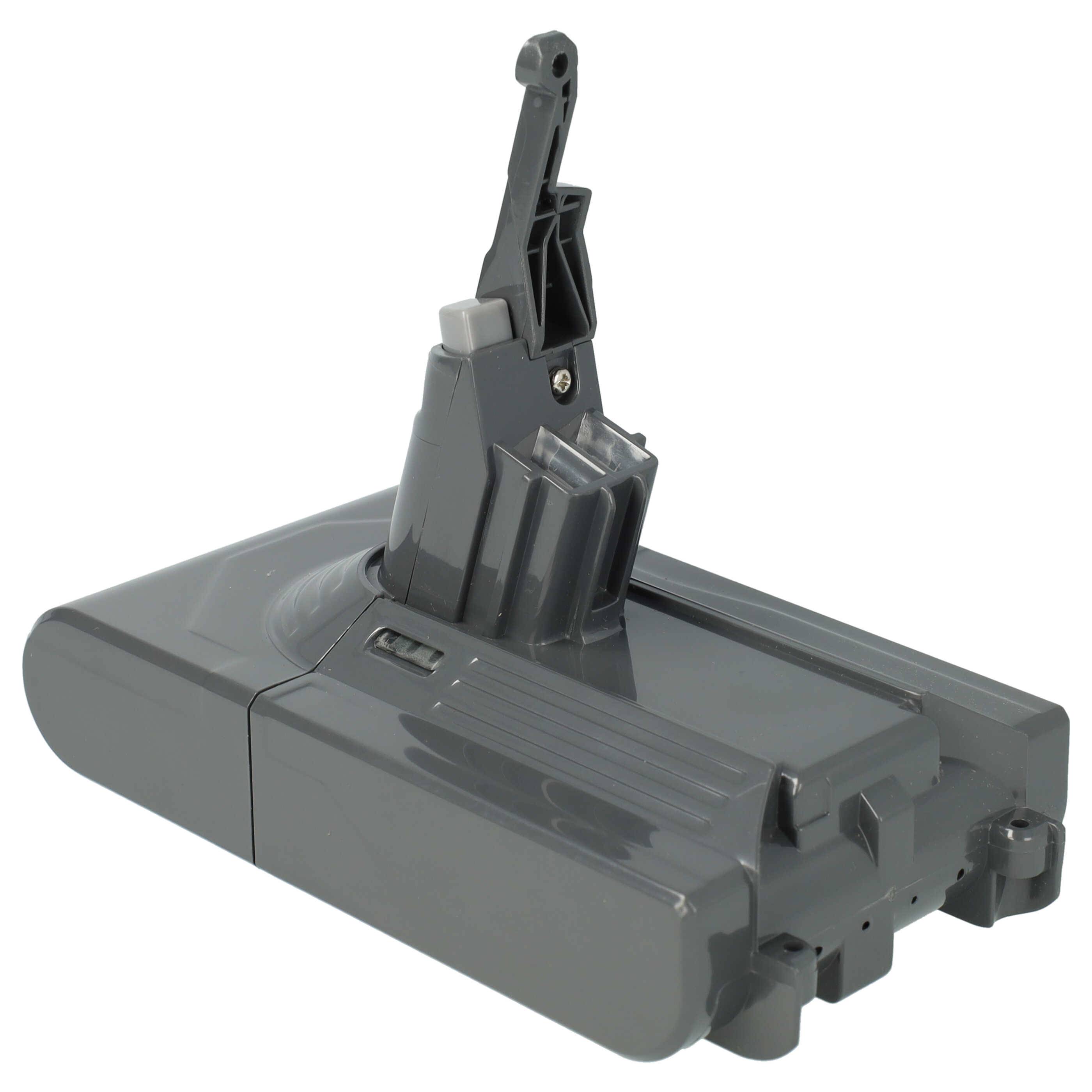 vhbw Akku kompatibel mit Dyson SV10, V8, V8 Absolute Cord-Free, SV12, V8 Animal, V8 Absolute Staubsauger Grau (3000 mAh, 21,6 V, Li-Ion)