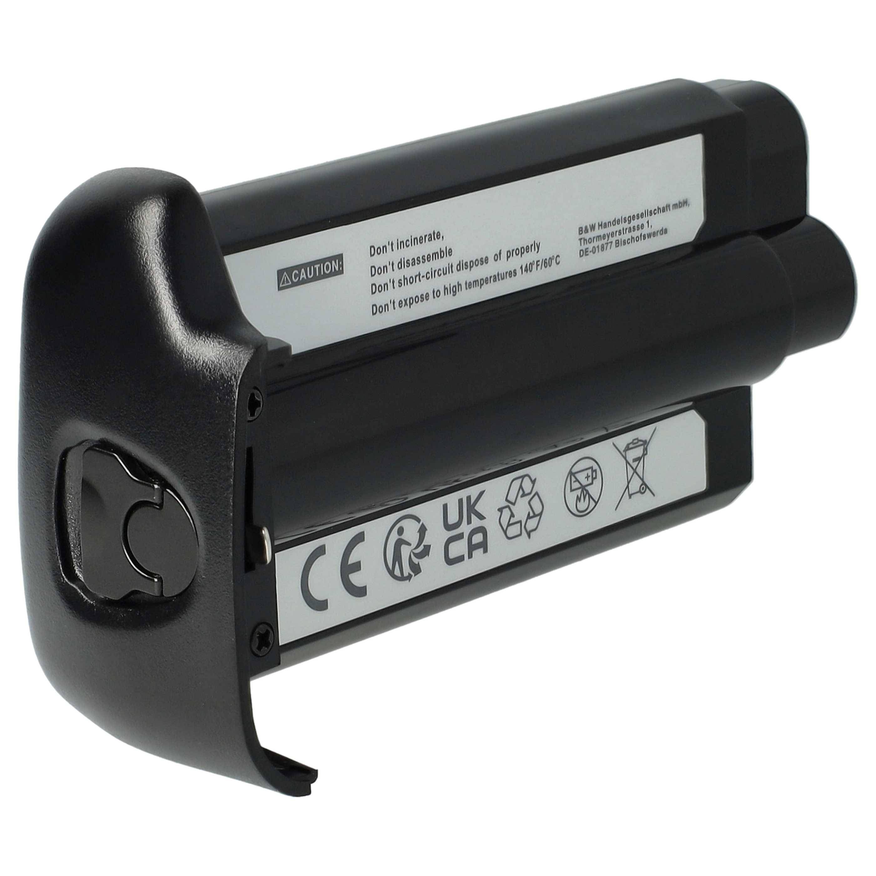 vhbw Akku kompatibel mit Nikon D1x | D1h, D1 Kamera (1800 mAh, 7,2 V, Li-Ion)