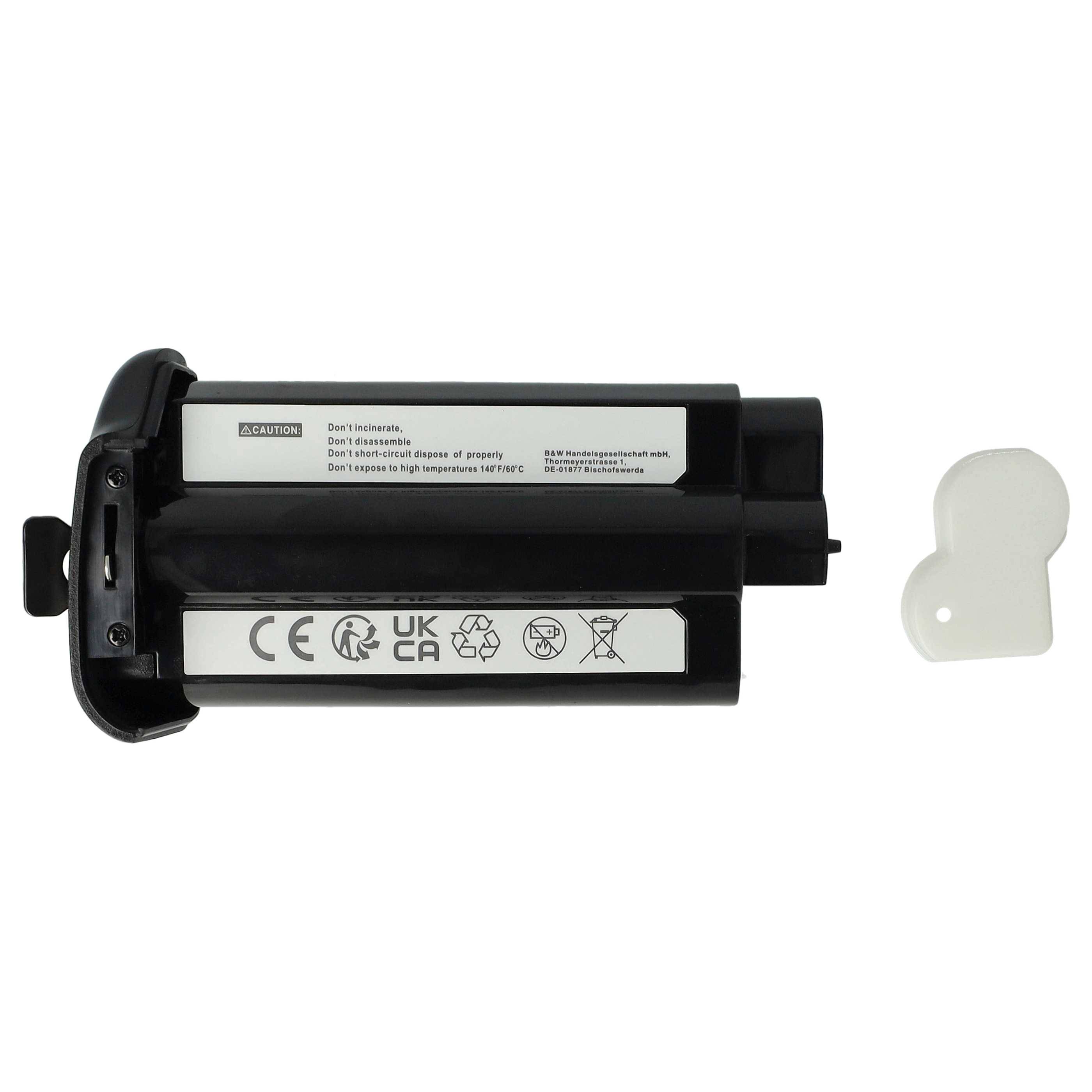 vhbw Akku kompatibel mit Nikon D1, D1h, D1x Kamera (1800mAh, 7,2V, Li-Ion)