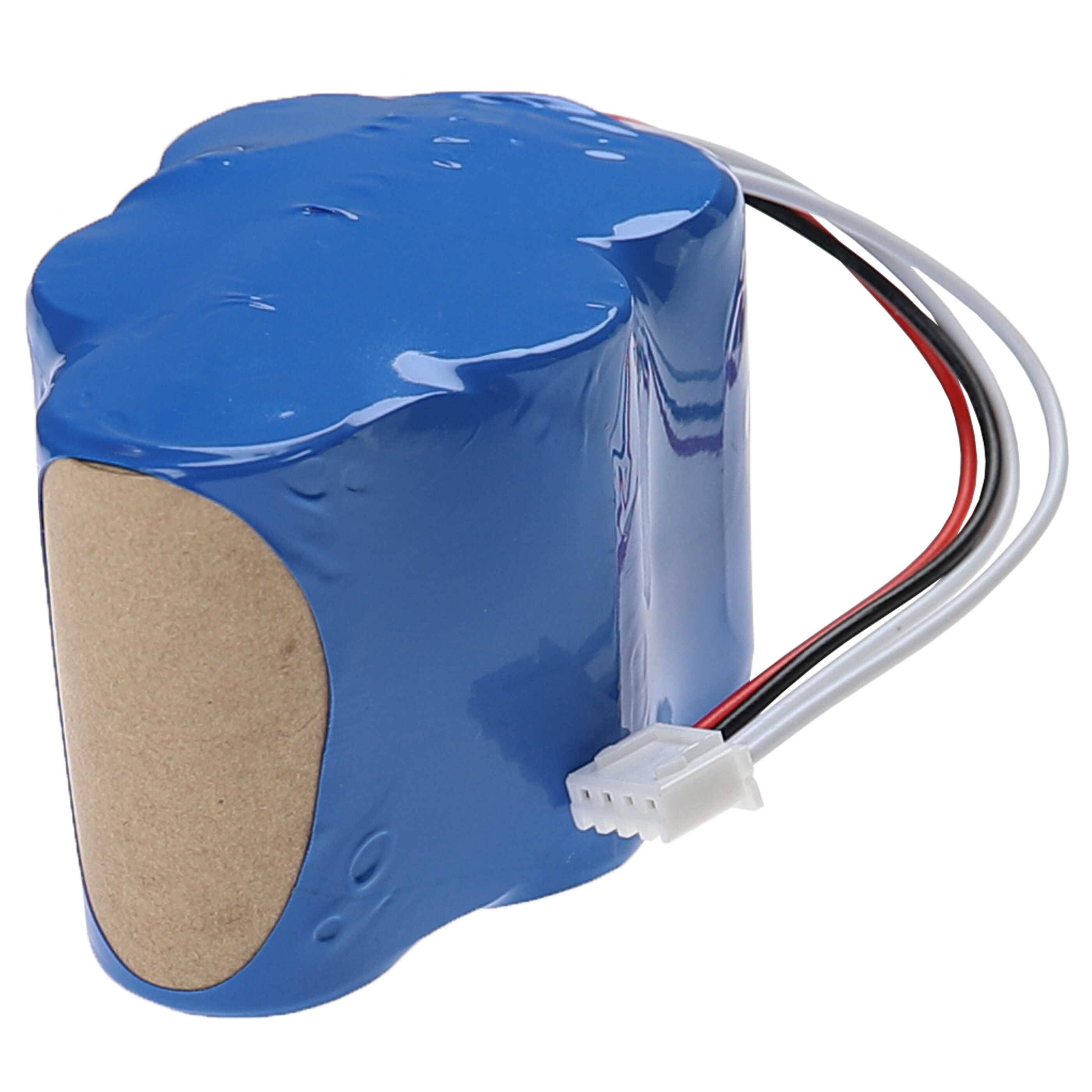 vhbw 2x Akku kompatibel mit Robot RVC0010, RVC0011 Staubsauger (3000 mAh, 6 V, NiMH)