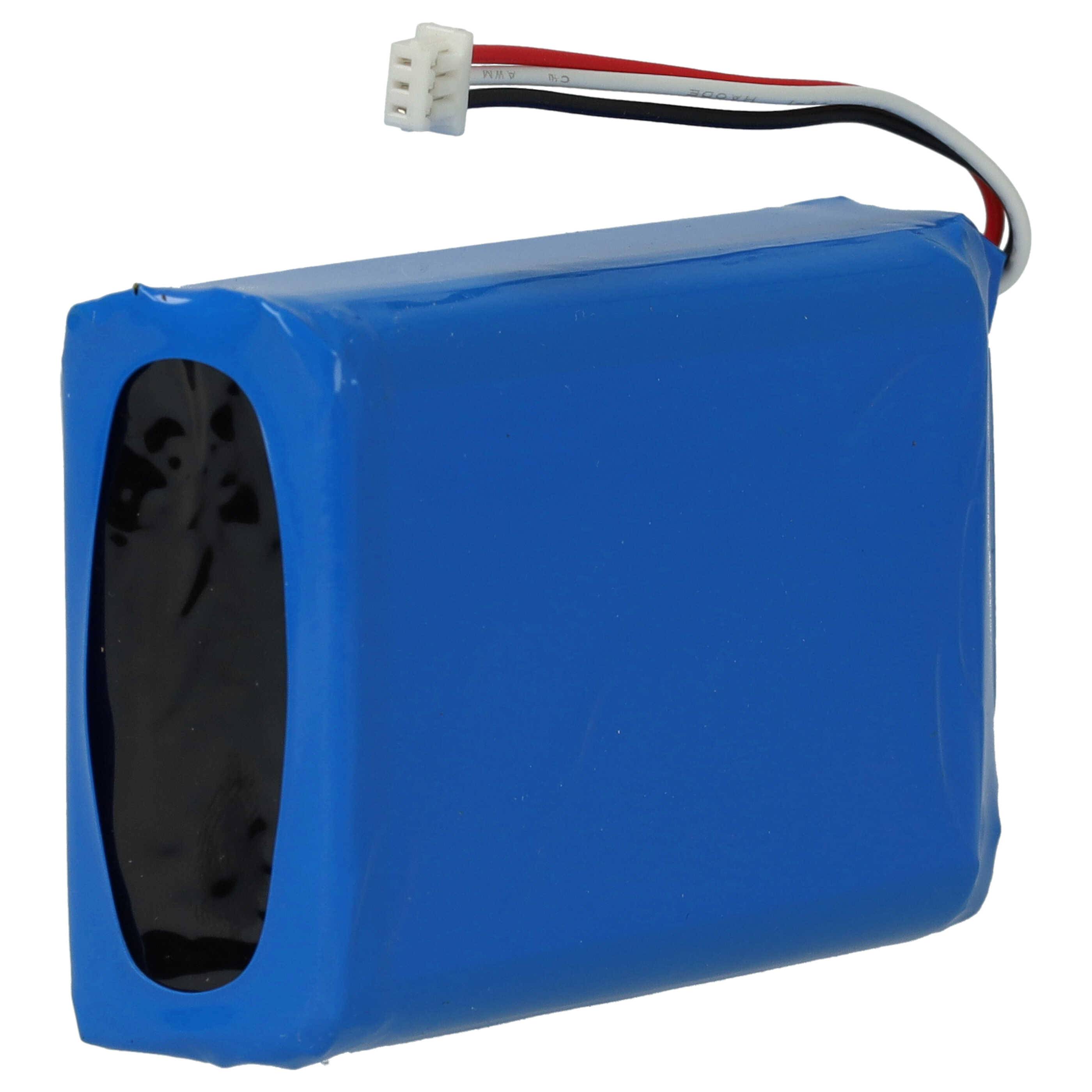 vhbw Akku Ersatz für ABUS FUBT50000 für Alarmanlage, Alarmsystem (2500mAh, 7,4V, Li-Polymer)