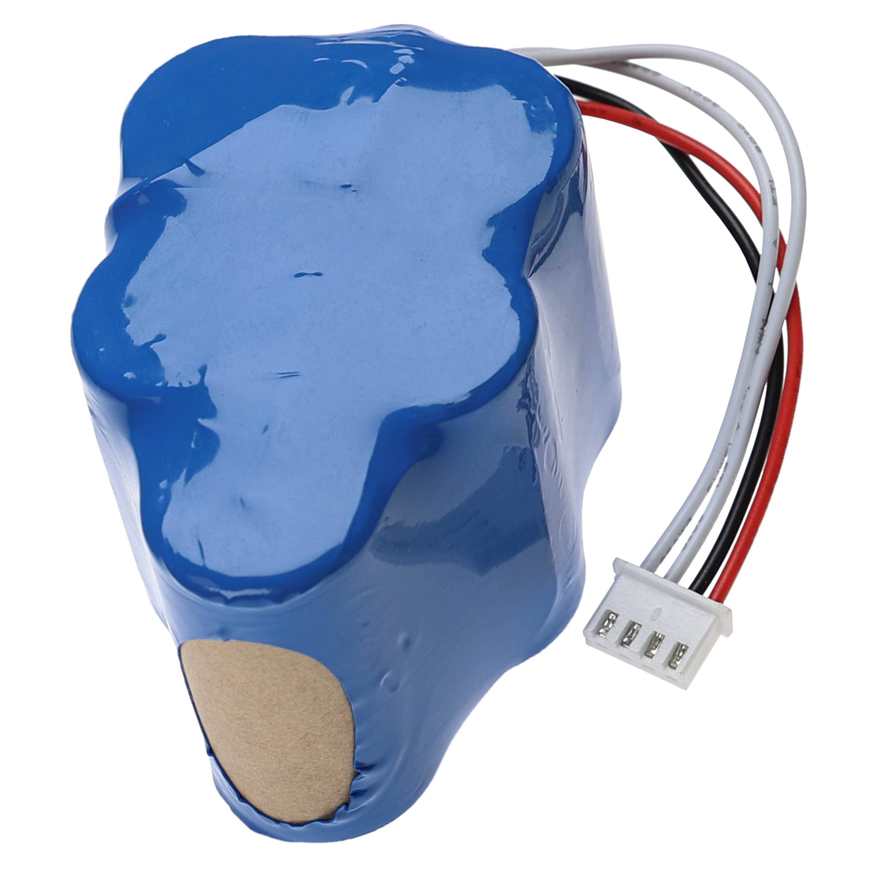 vhbw 3x Akku kompatibel mit COD 35601130, RB001 Staubsauger (2500 mAh, 6 V, NiMH)