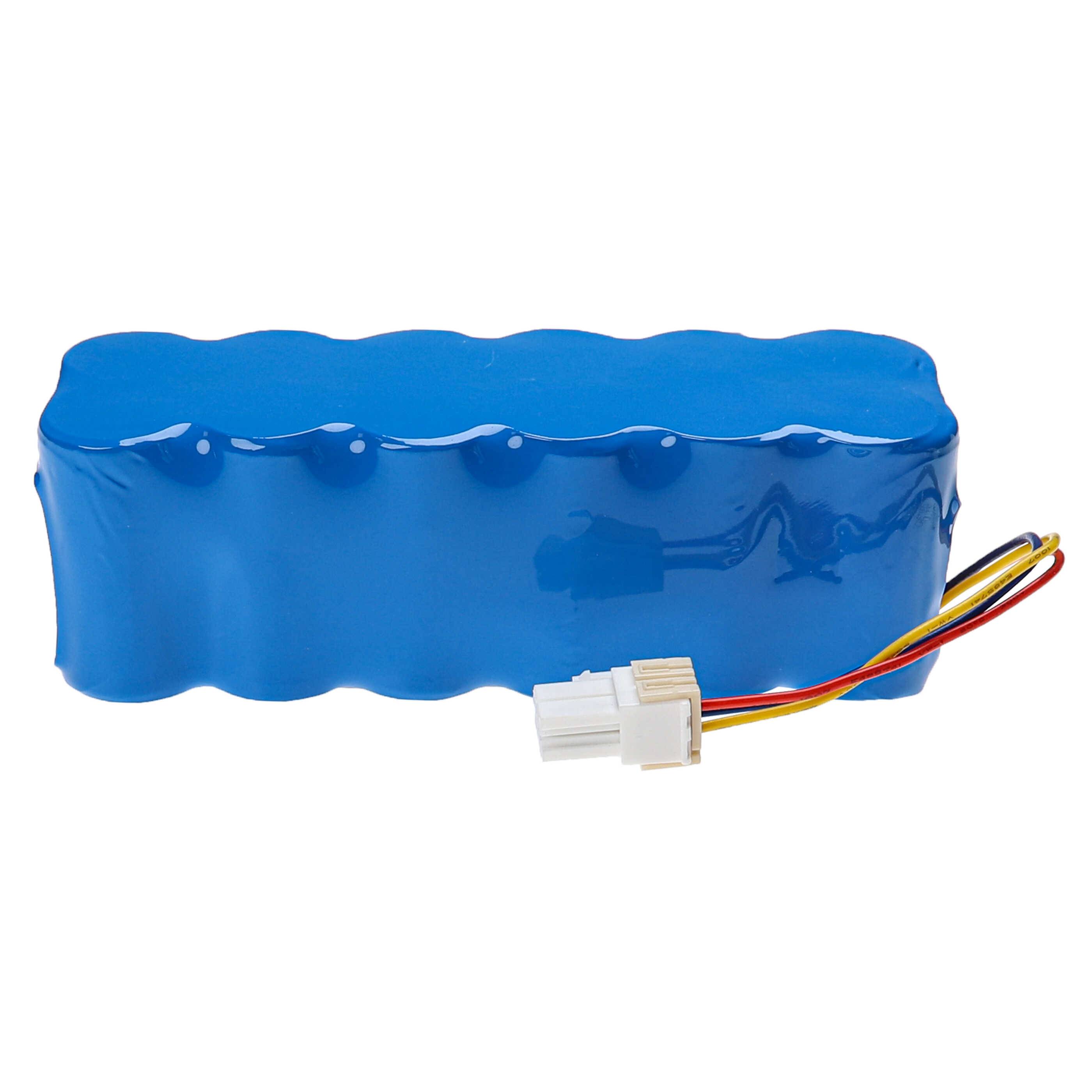 vhbw 1x Akku kompatibel mit Samsung Navibot VC-RE70V, VC-RL84VC, VC-RL84VR, VC-RE72V, VC-RL84V Saugroboter (1500 mAh, 14,4 V, NiMH)