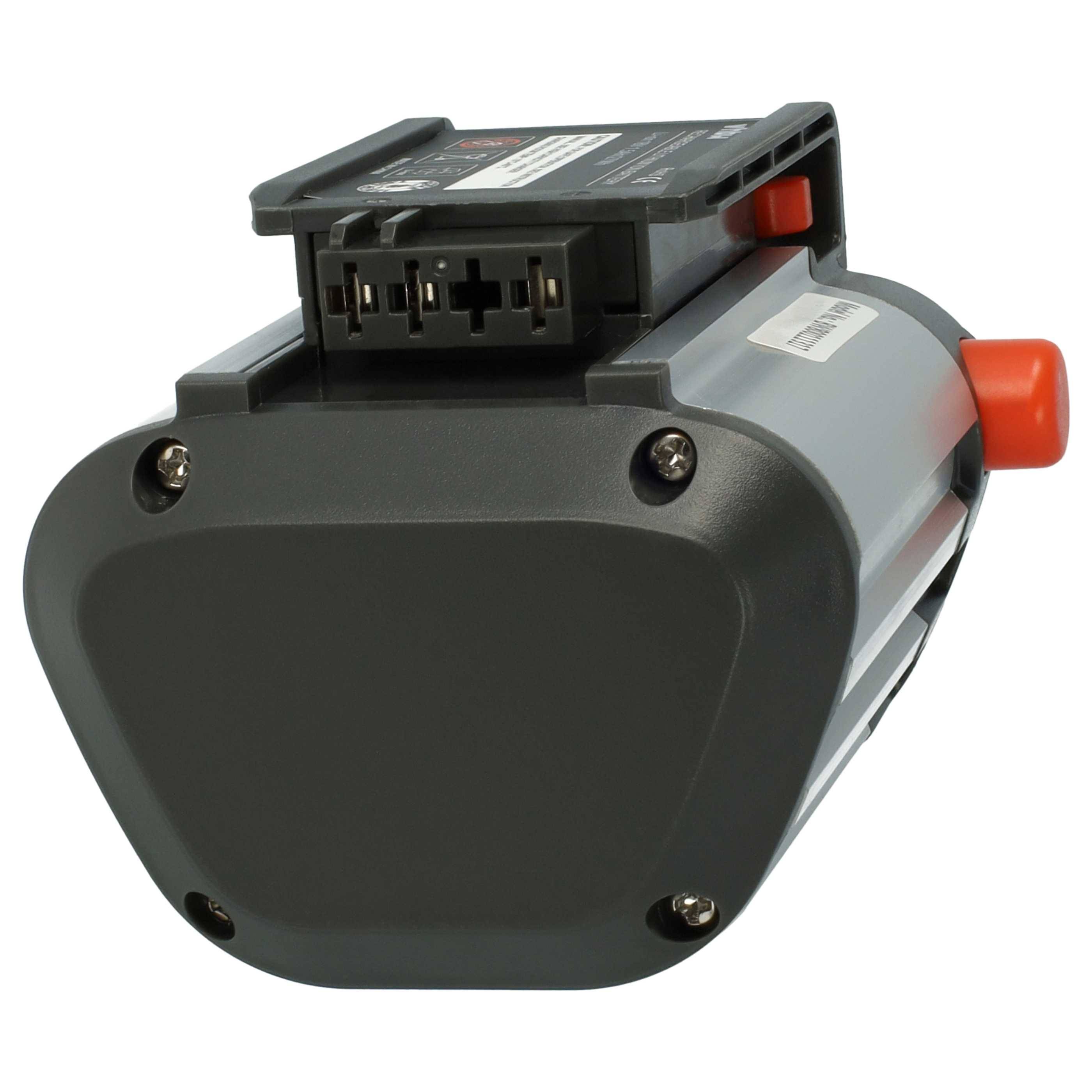 vhbw 2x Akku kompatibel mit Gardena TCS Li-18/20 (8866-20), PowerMax Li-18/32 5039-20 Rasenmäher Grasschere, Strauchschere (1500mAh 18V Li-Ion)