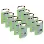 vhbw 10x Akku kompatibel mit Medion Slim DECT 500 schnurlos Festnetz Telefon (600 mAh, 2,4 V, NiMH) vhbw 10x Akku kompatibel mit Medion Slim DECT 500 schnurlos Festnetz Telefon (600 mAh, 2,4 V, NiMH)