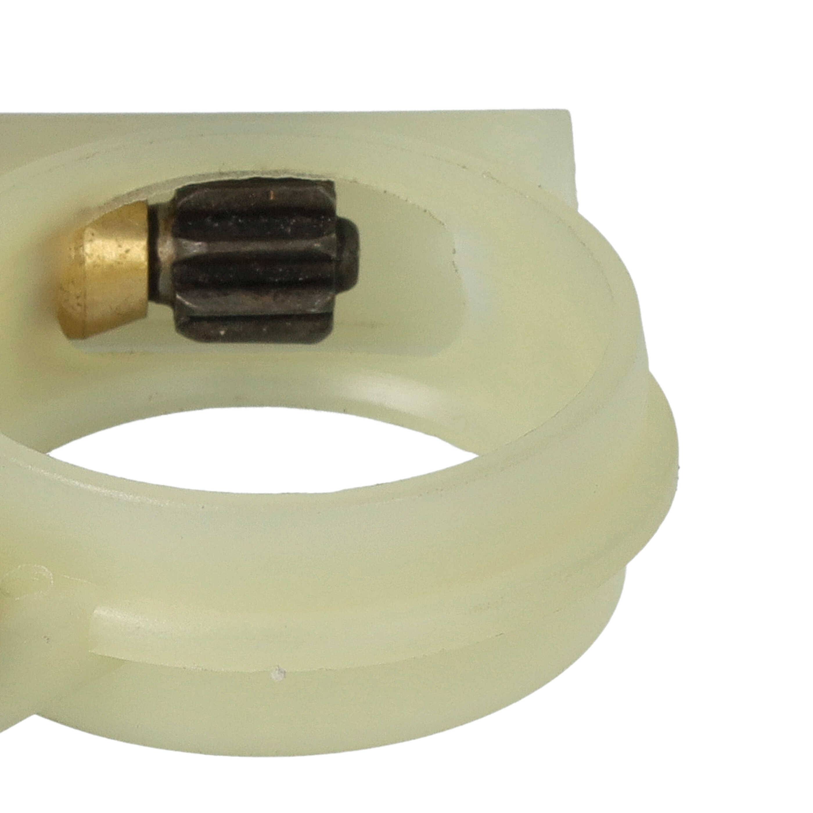 vhbw Ölpumpe kompatibel mit Stihl MS 231, MS 251, MS 231C, MS 251C Motorsäge - Kunststoff / Eisen, 4,9 x 4,7 x 1,1 cm, Einstellbar