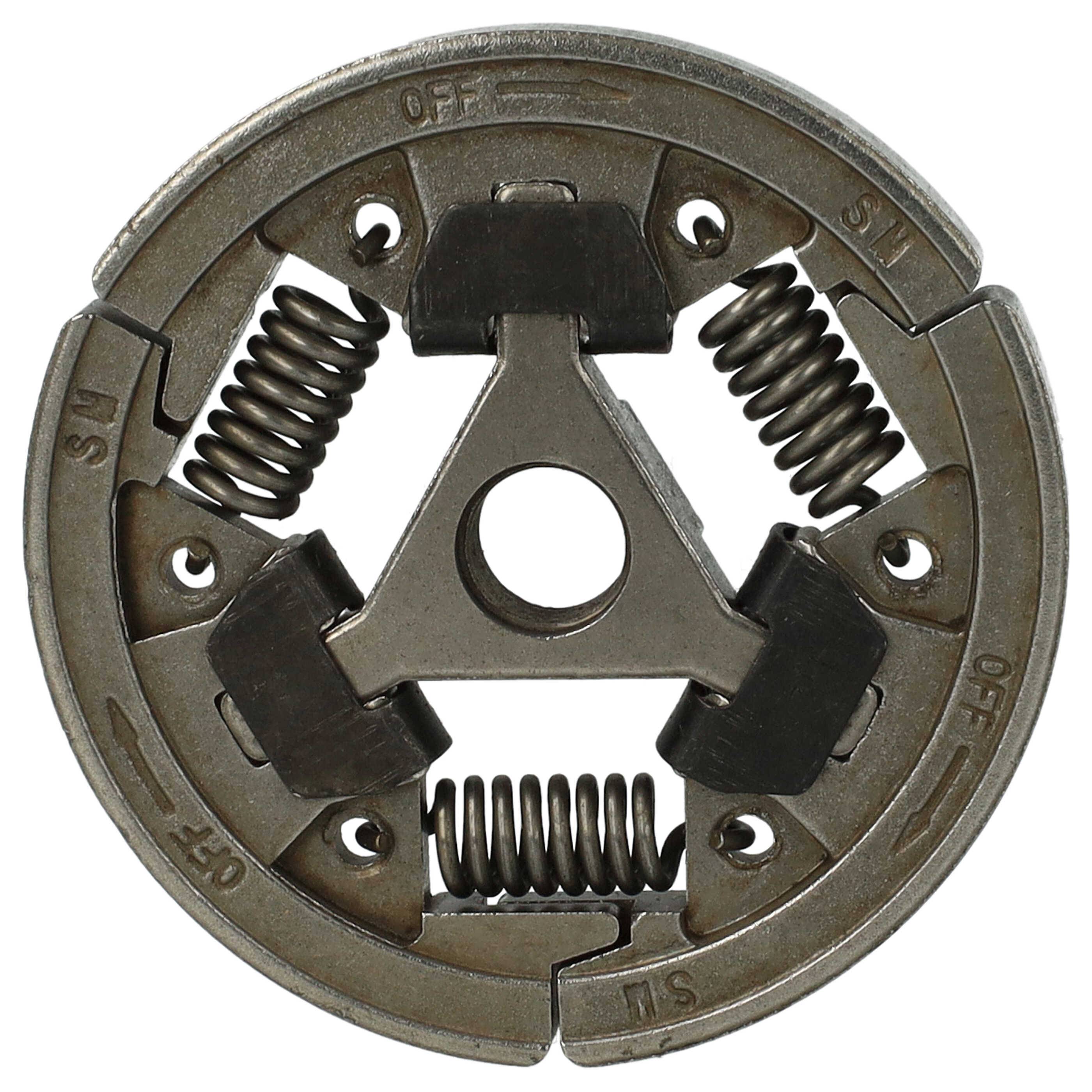 vhbw Fliehkraftkupplung kompatibel mit Stihl 046, MS340, MS311 Motorsäge - Eisen / 65Mn Stahl, 7,4 cm Durchmesser, 1,6 cm Dicke, 175 g