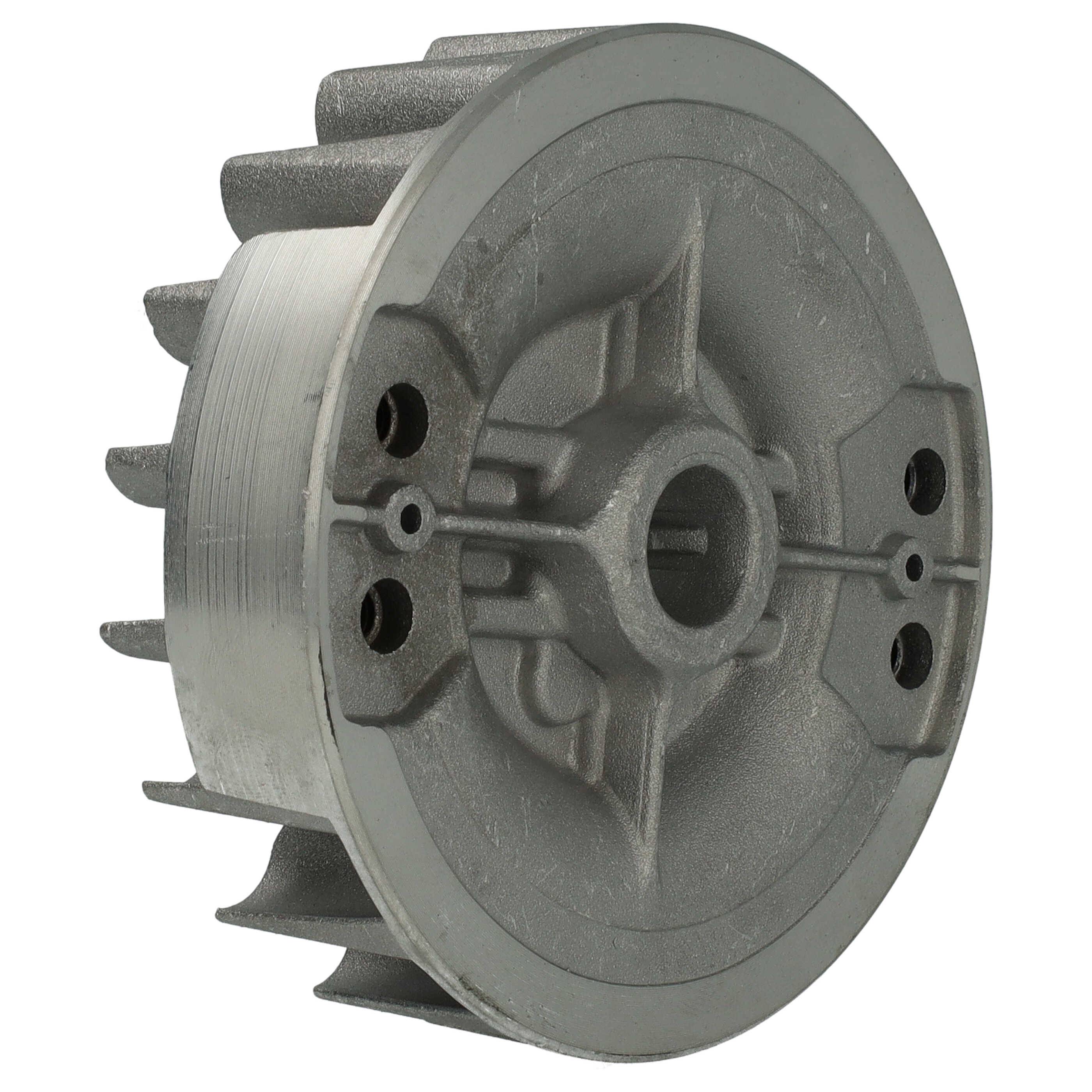 vhbw Polrad Ersatz für Stihl 1143 400 1234, 1143 400 1201 für Motorsäge - 10 cm Außendurchmesser, 3,4 cm Dicke, 301 g Silber
