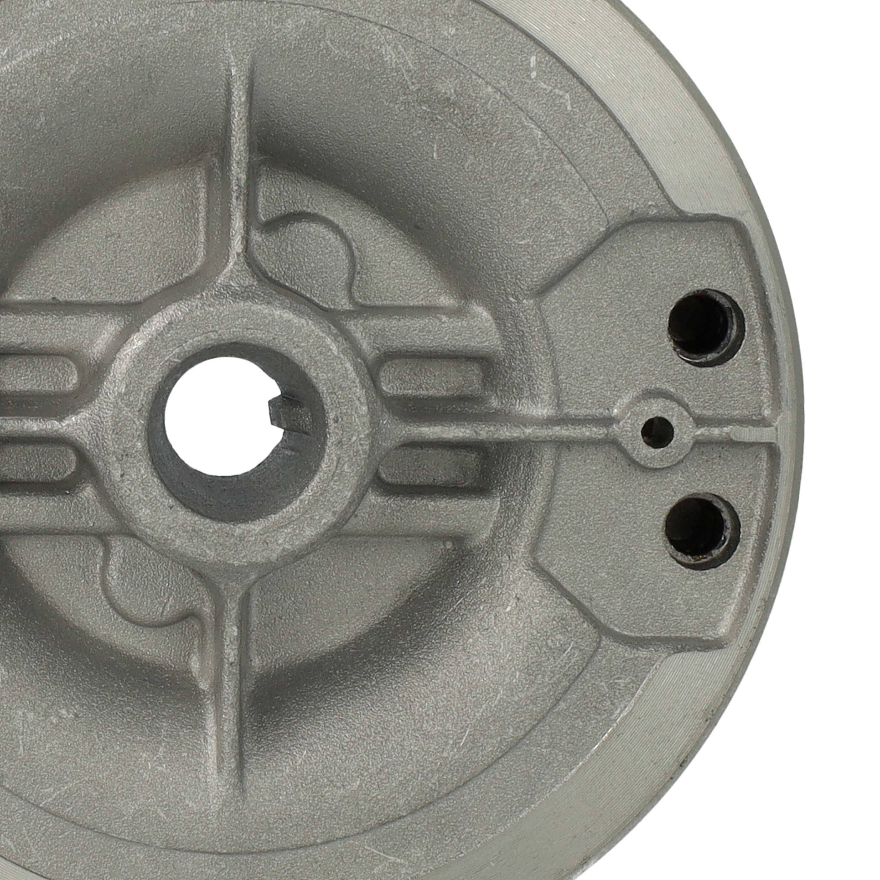 vhbw Polrad Ersatz für Stihl 1143 400 1234, 1143 400 1201 für Motorsäge - 10 cm Außendurchmesser, 3,4 cm Dicke, 301 g Silber