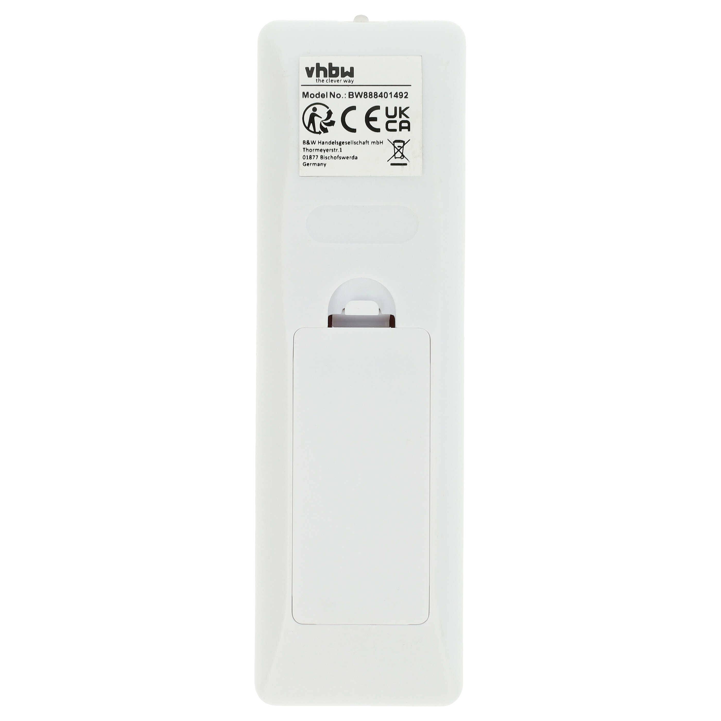 vhbw Fernbedienung kompatibel mit BenQ W1100, W1200, TW539, W20000, TX501, TX538, W1080ST, TX762, W1070, TW533 Beamer - Ersatzfernbedienung