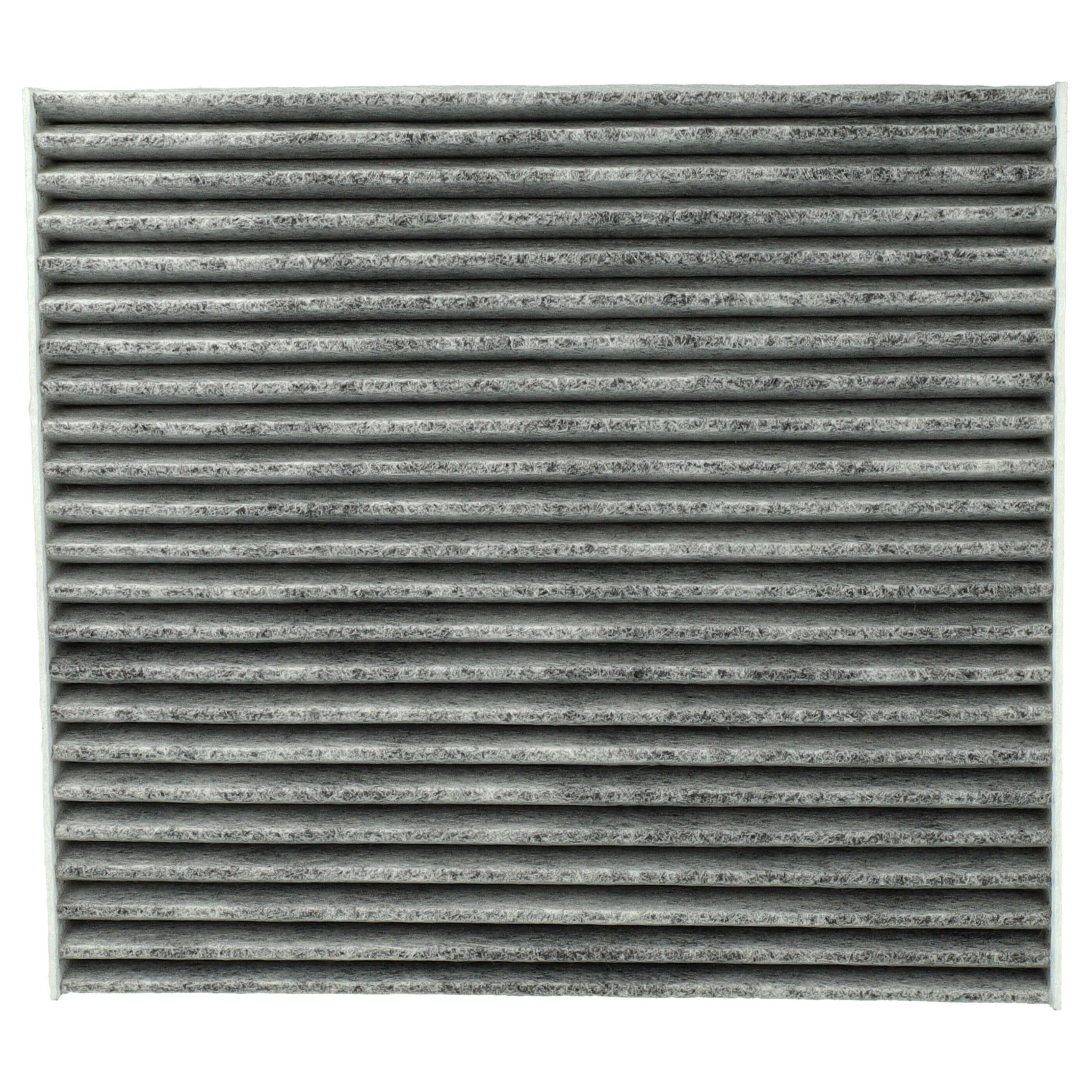 vhbw Innenraumfilter Ersatz für Ashuki by Palidium M030-02, M030-02I, M030-03I für PKW - Mit Aktivkohle