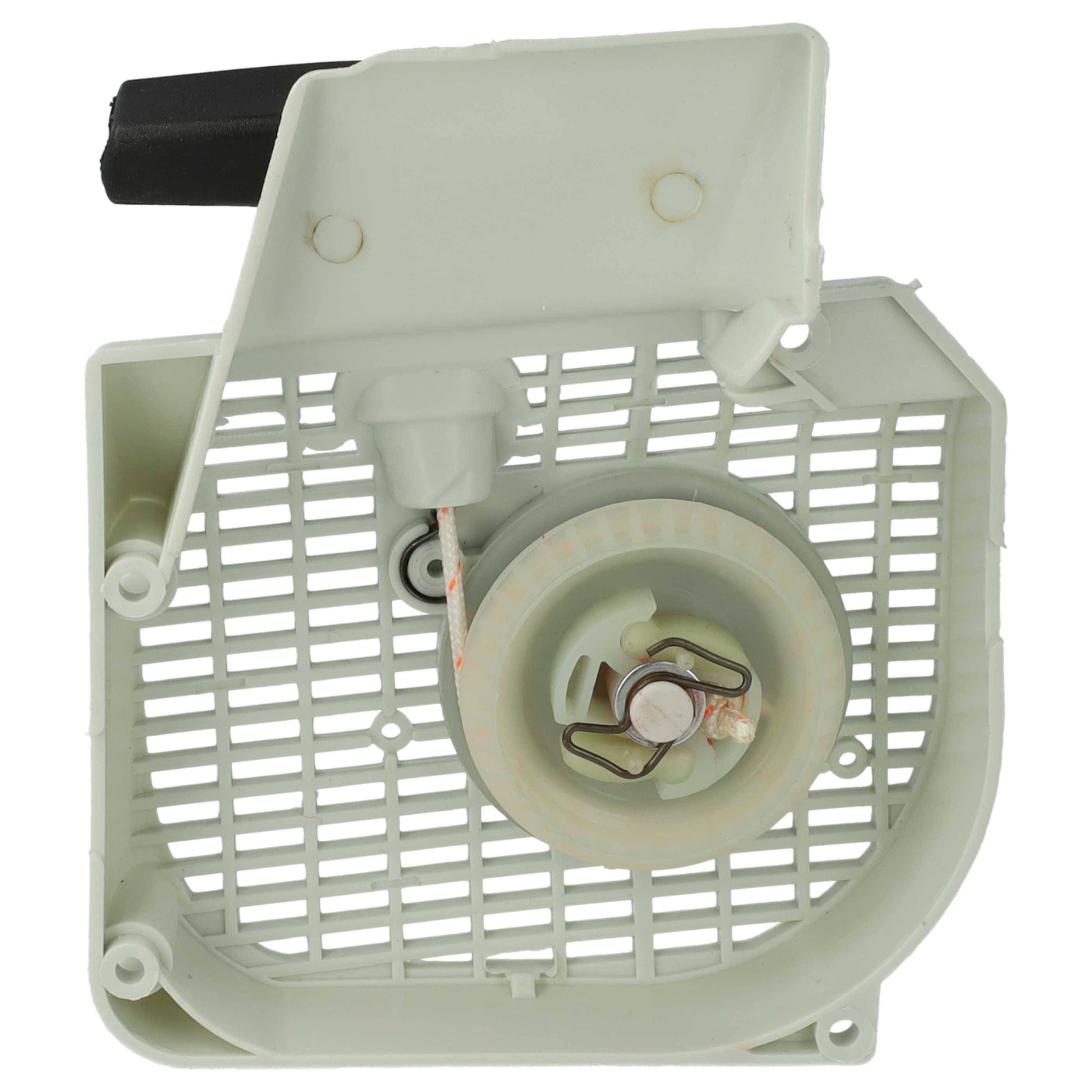vhbw Seilzugstarter Ersatz für Stihl 1123-080-2115 für Motorsäge - Starter, 17 x 13,8 x 5 cm Schwarz Weiß