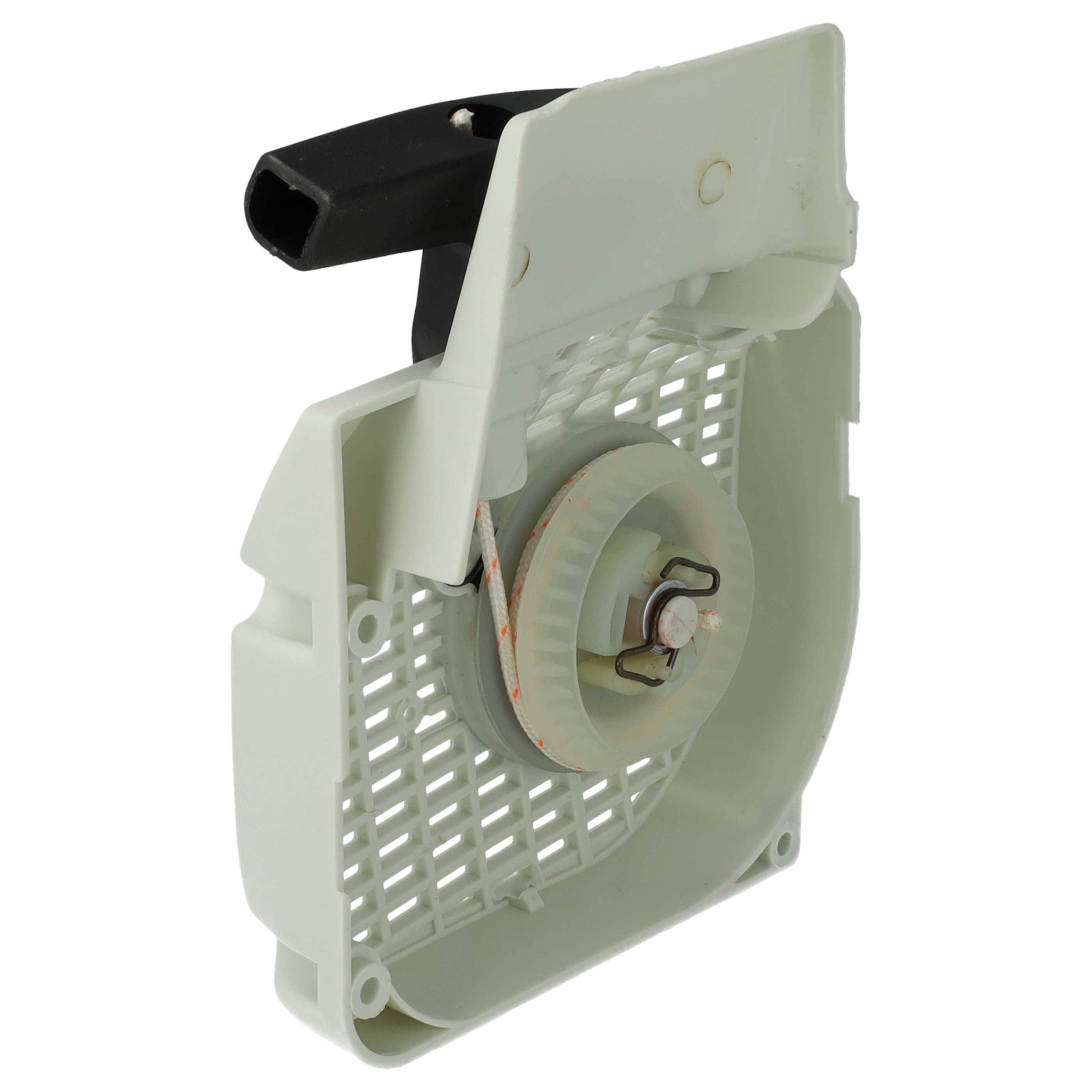 vhbw Seilzugstarter kompatibel mit Stihl 021, 023, 025, MS 210, MS 230, MS 230 C Motorsäge - Starter, 16,7 x 13,8 x 3,8 cm, Schwarz, Weiß