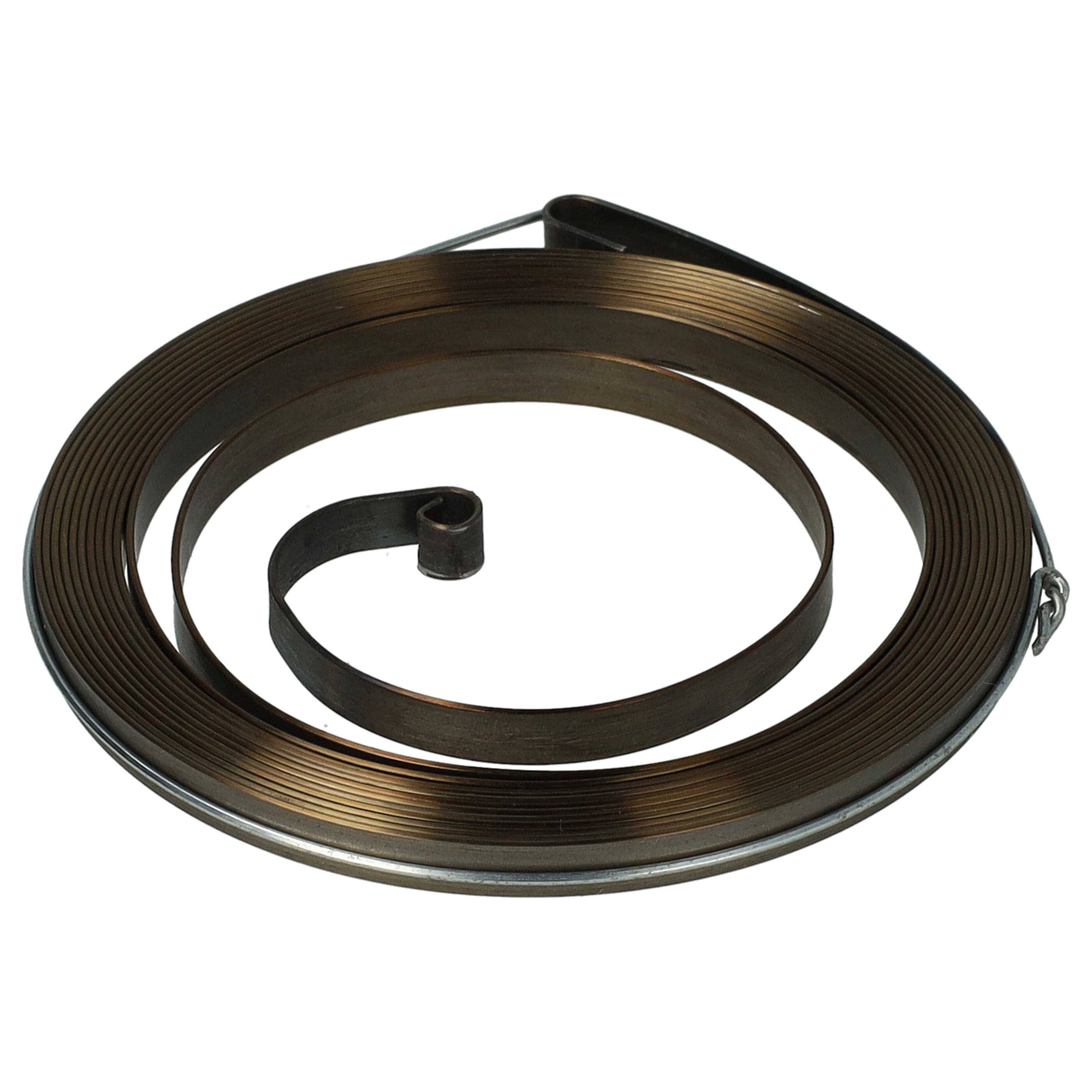 vhbw Starterfeder, Rückholfeder Ersatz für Stihl 1143 190 0600 für Motorsäge - Stahl, 6,6 cm Durchmesser, 0,4 cm Dicke, 33 g