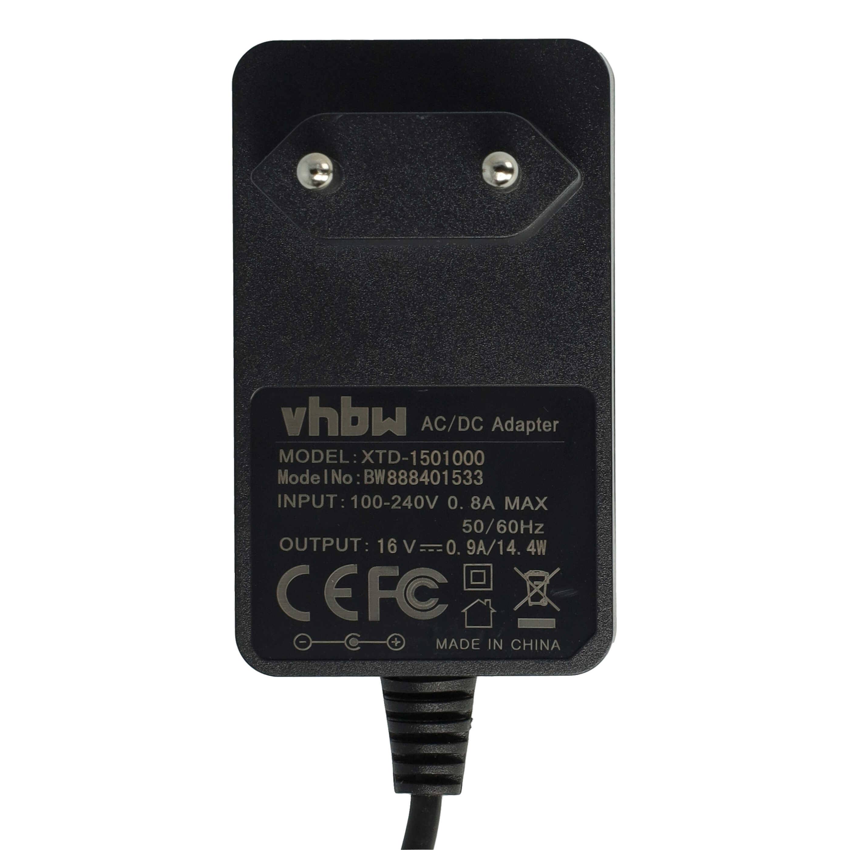 vhbw Netzteil kompatibel mit Philips SmartPro Easy FC8792/01, FC8794/01, FC8796/01 Saugroboter - 170 cm