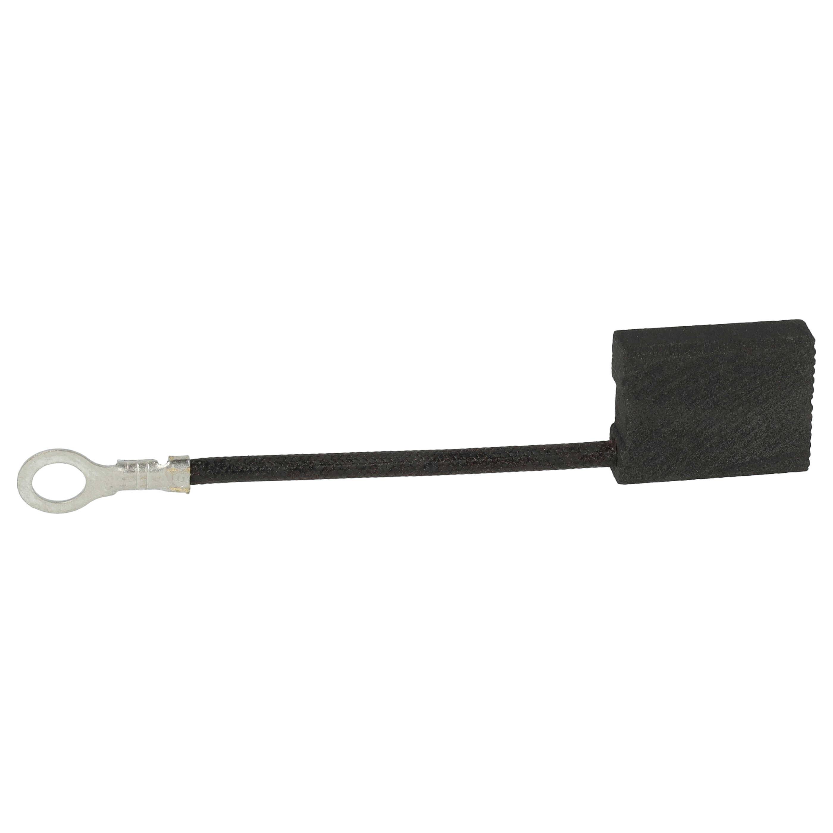 vhbw 2x Kohlebürste 19 x 15 x 5,5mm kompatibel mit Einhell BWS 230/3 Elektrowerkzeug, Winkelschleifer