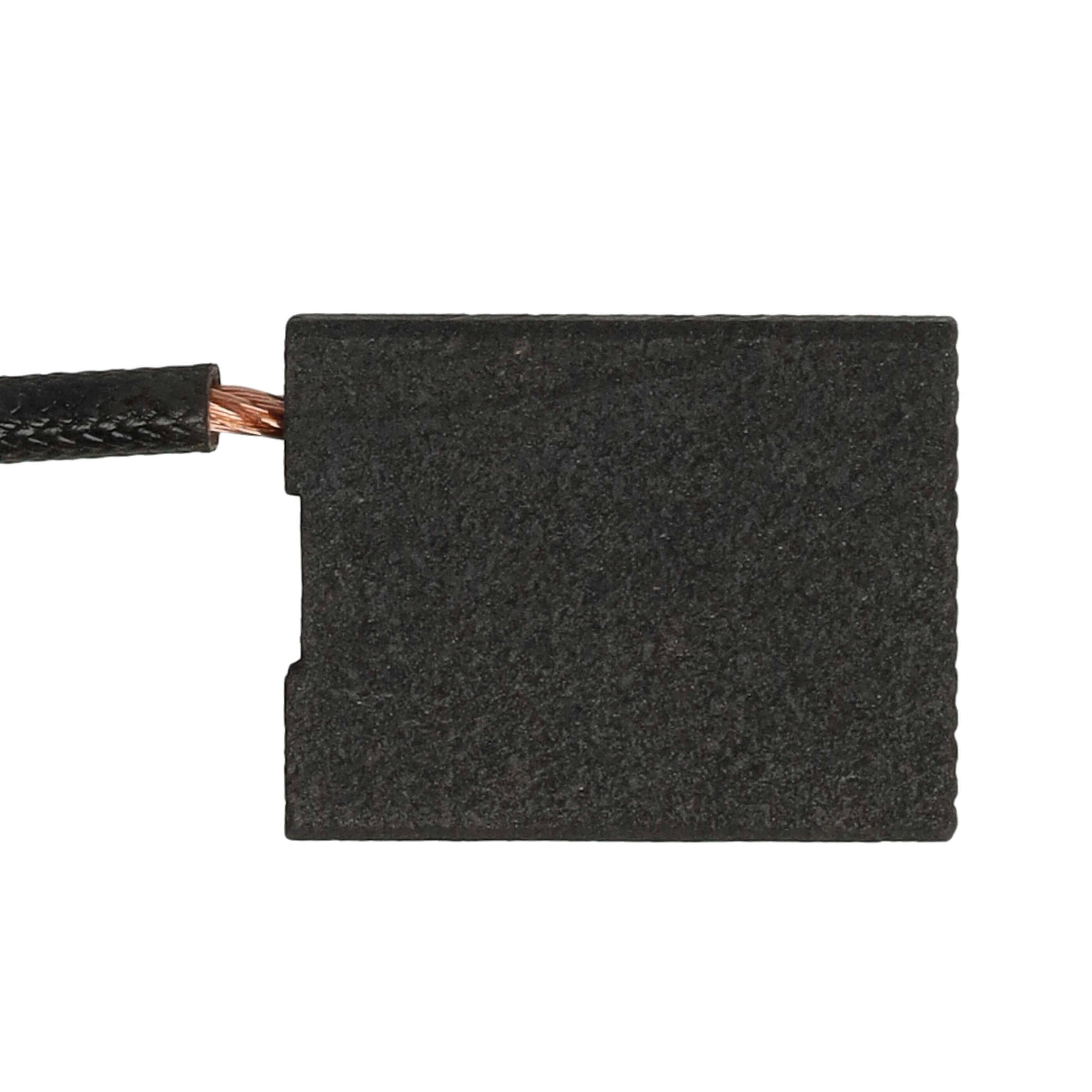 vhbw 2x Kohlebürste 19 x 15 x 5,5mm kompatibel mit Einhell BWS 230/3 Elektrowerkzeug, Winkelschleifer