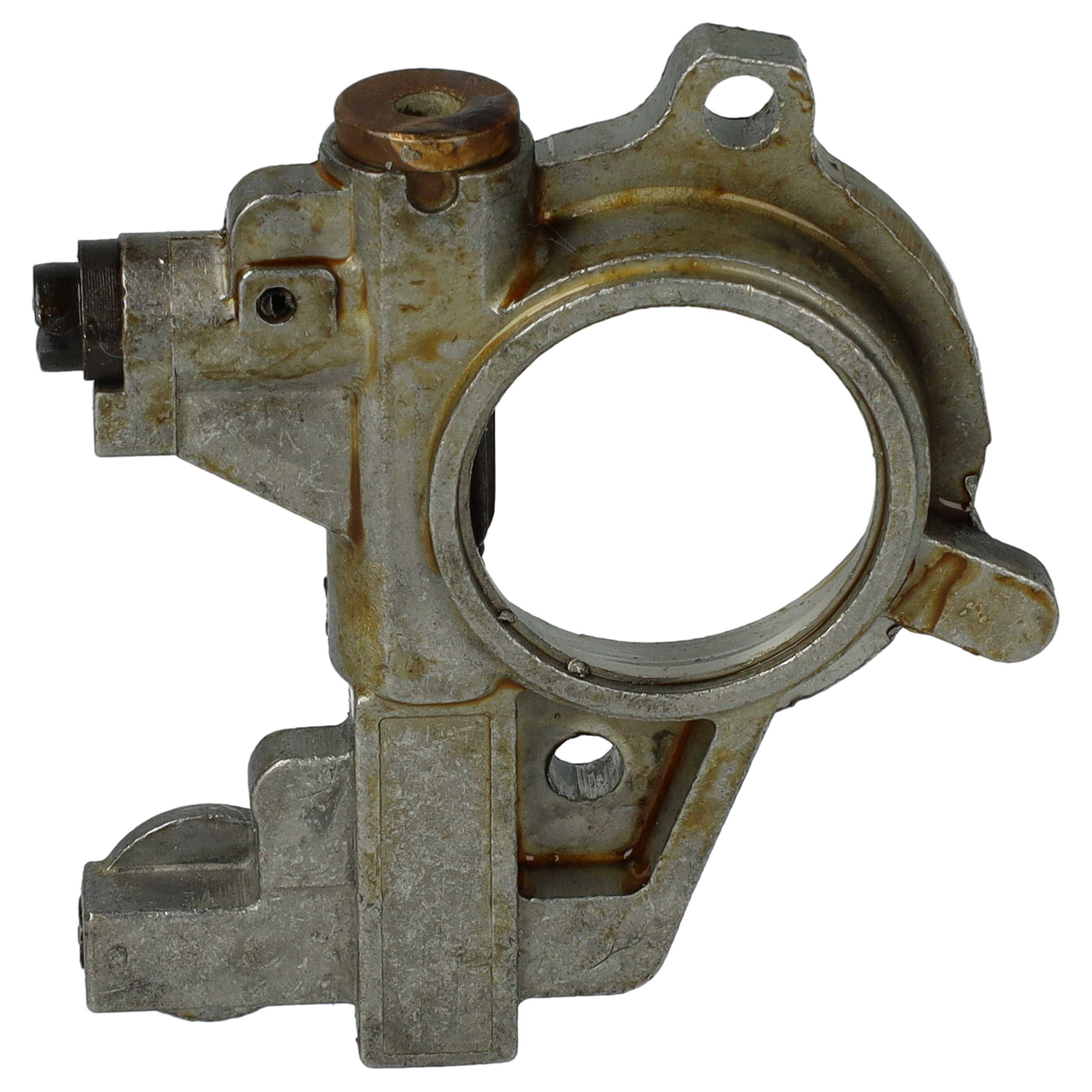 vhbw Ölpumpe kompatibel mit Stihl MS361, MS362, MS341 Motorsäge - Aluminium, 6,4 x 6,2 x 1,3 cm, Einstellbar