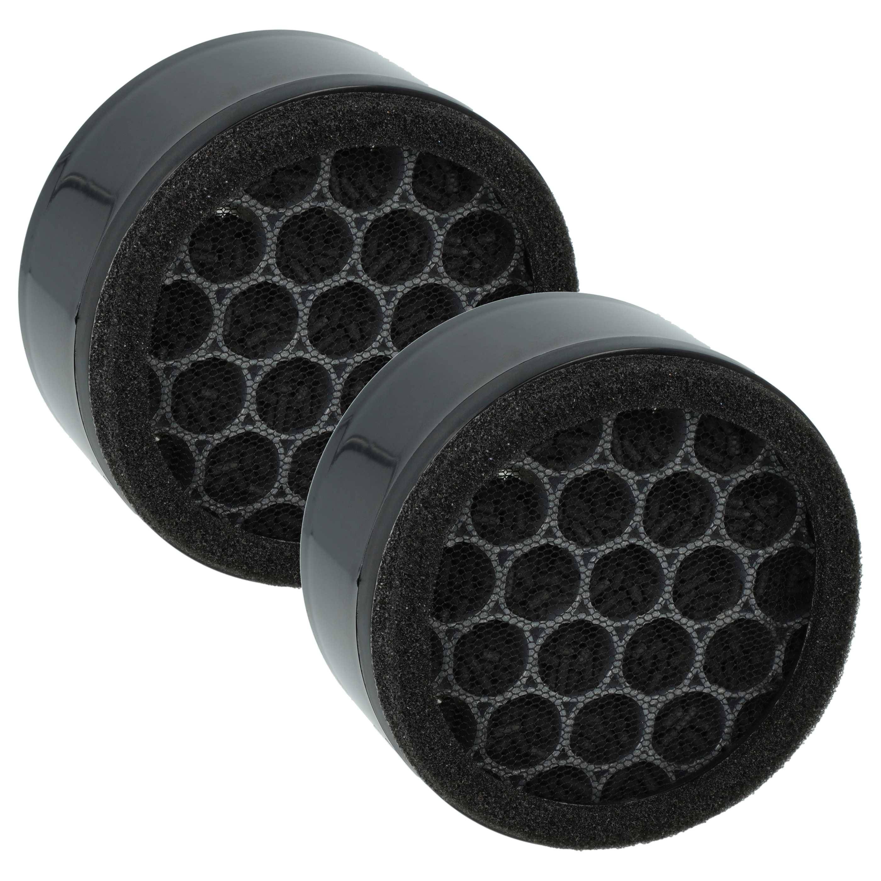 vhbw 2x Luftilter kompatibel mit Acekool Luftreiniger - Kombifilter Vorfilter + HEPA + Aktivkohle