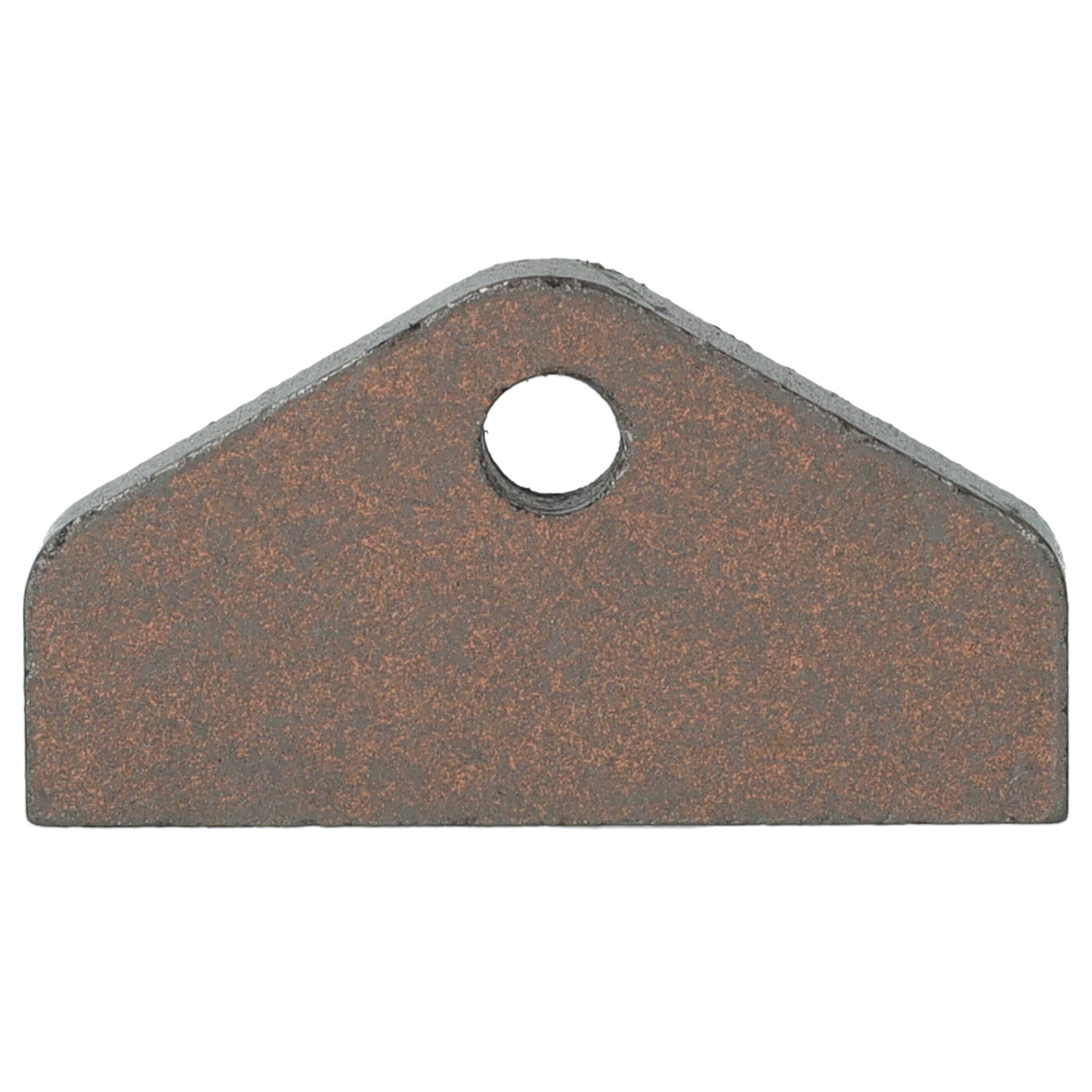 vhbw 2x Kohlebürste kompatibel mit Miele PT5137WP PT 5137 WP ECO Trockner, Kondenstrockner + Feder