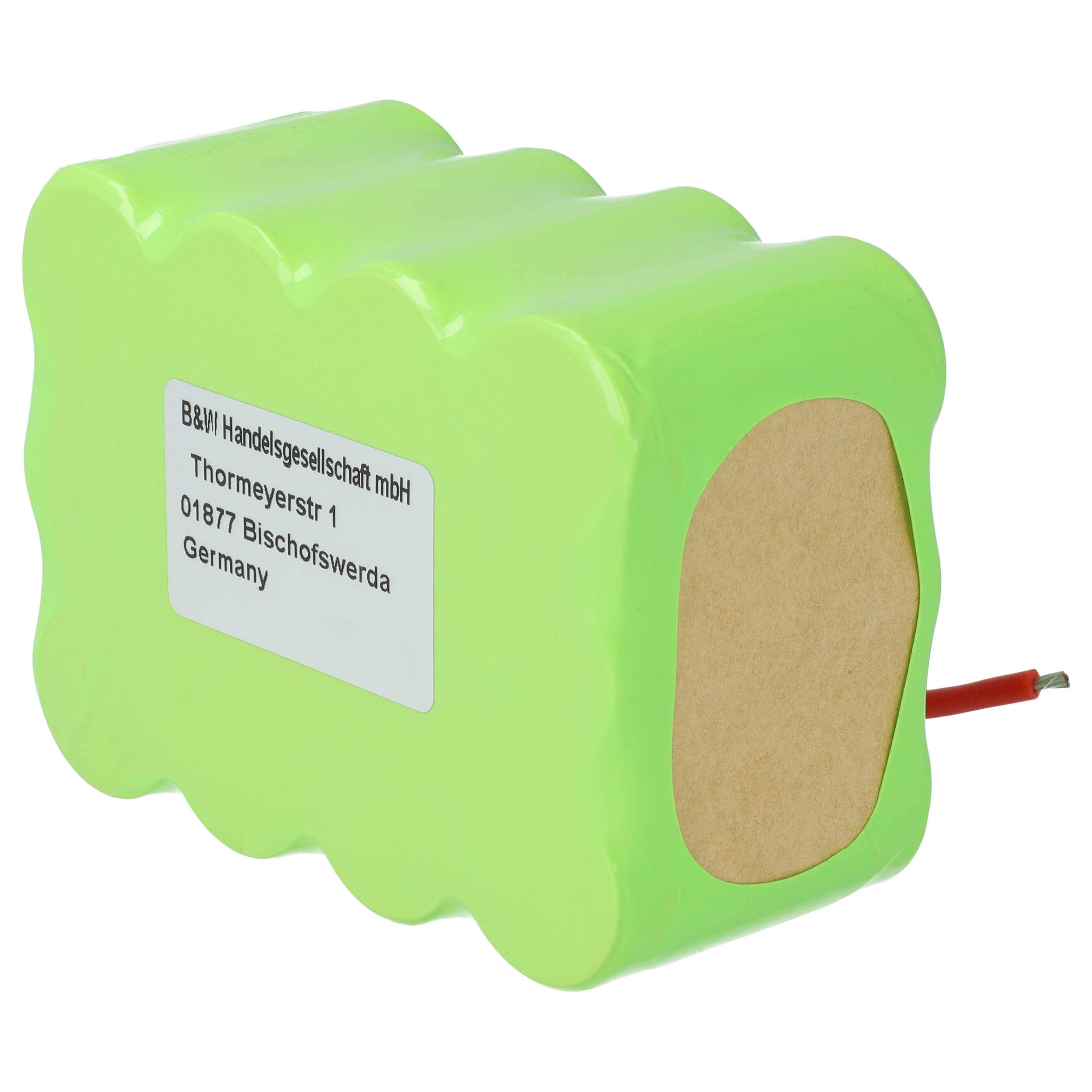 vhbw Akku Ersatz für Bosch VXAS010V00 für Staubsauger (2500 mAh, 14,4 V, NiMH)