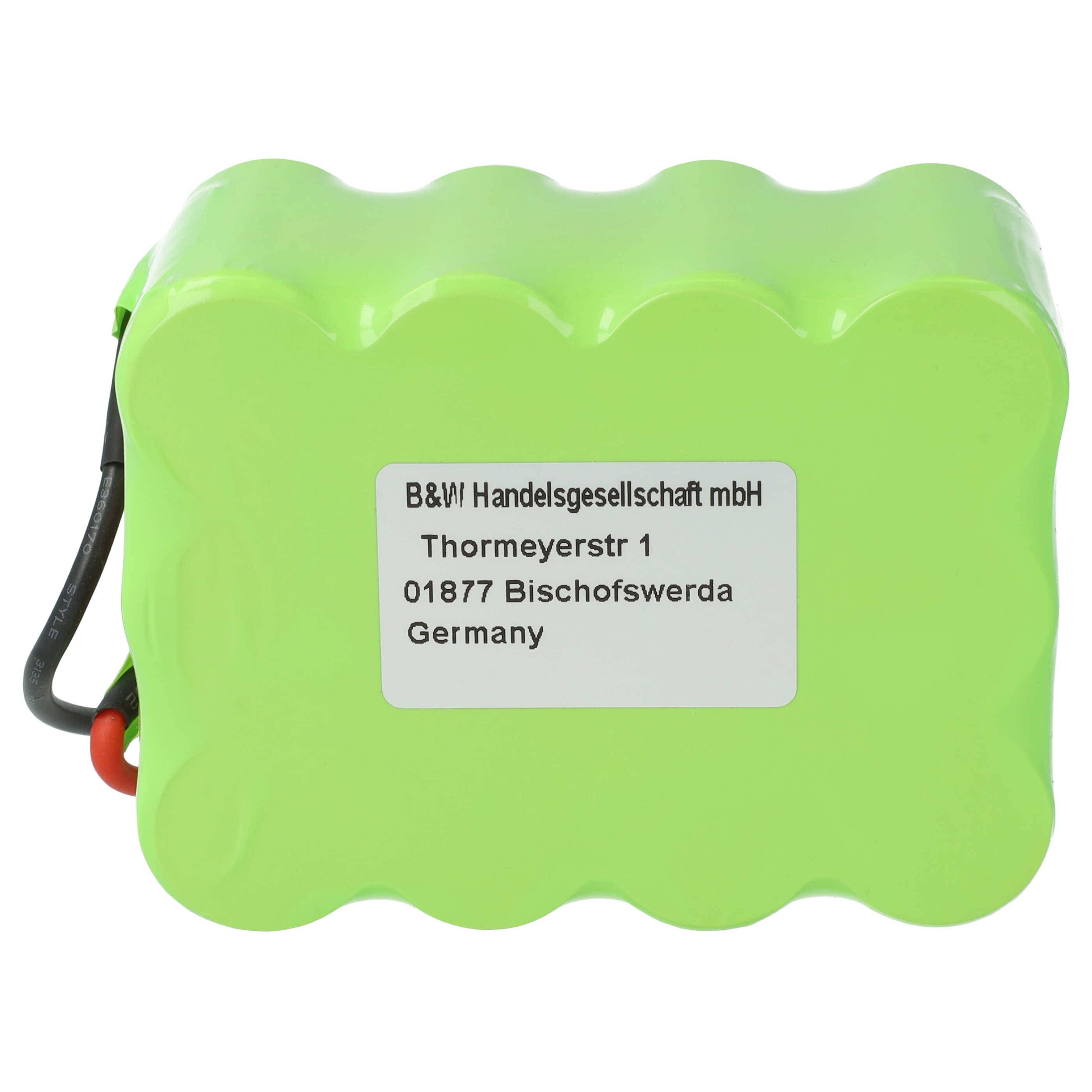 vhbw Akku kompatibel mit Bosch Move BBHMOVE2N/01, BBHMOVE2/04, BBHMOVE2/03, BBHMOVE2/01, BBHMOVE1N/01 Staubsauger (2500 mAh, 14,4 V, NiMH)