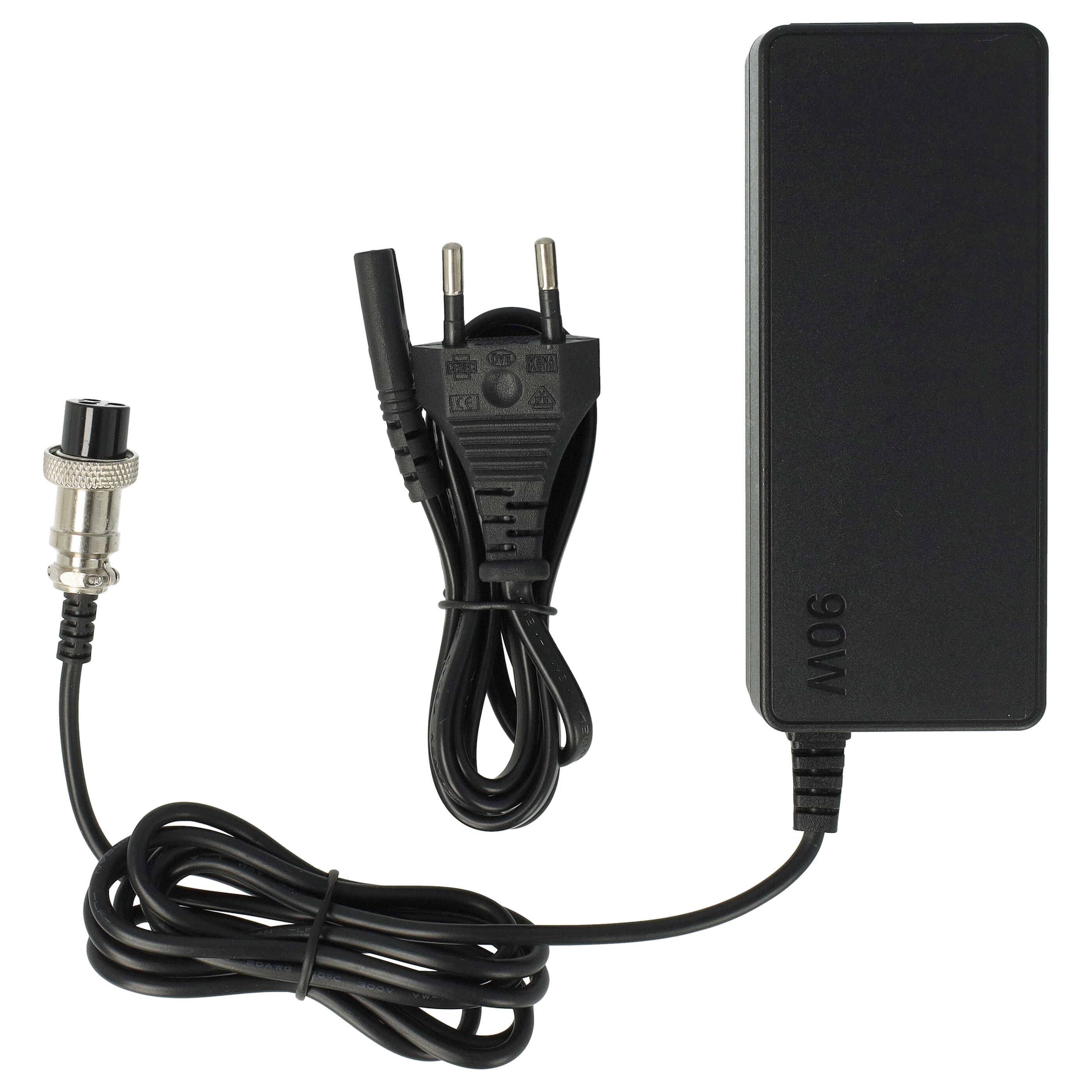 vhbw Netzteil kompatibel mit Intermec CK60, CN3, CN3E, CN4, CN4E, CK61 POS Barcode Scanner, Handheld Laserscanner - 230 cm