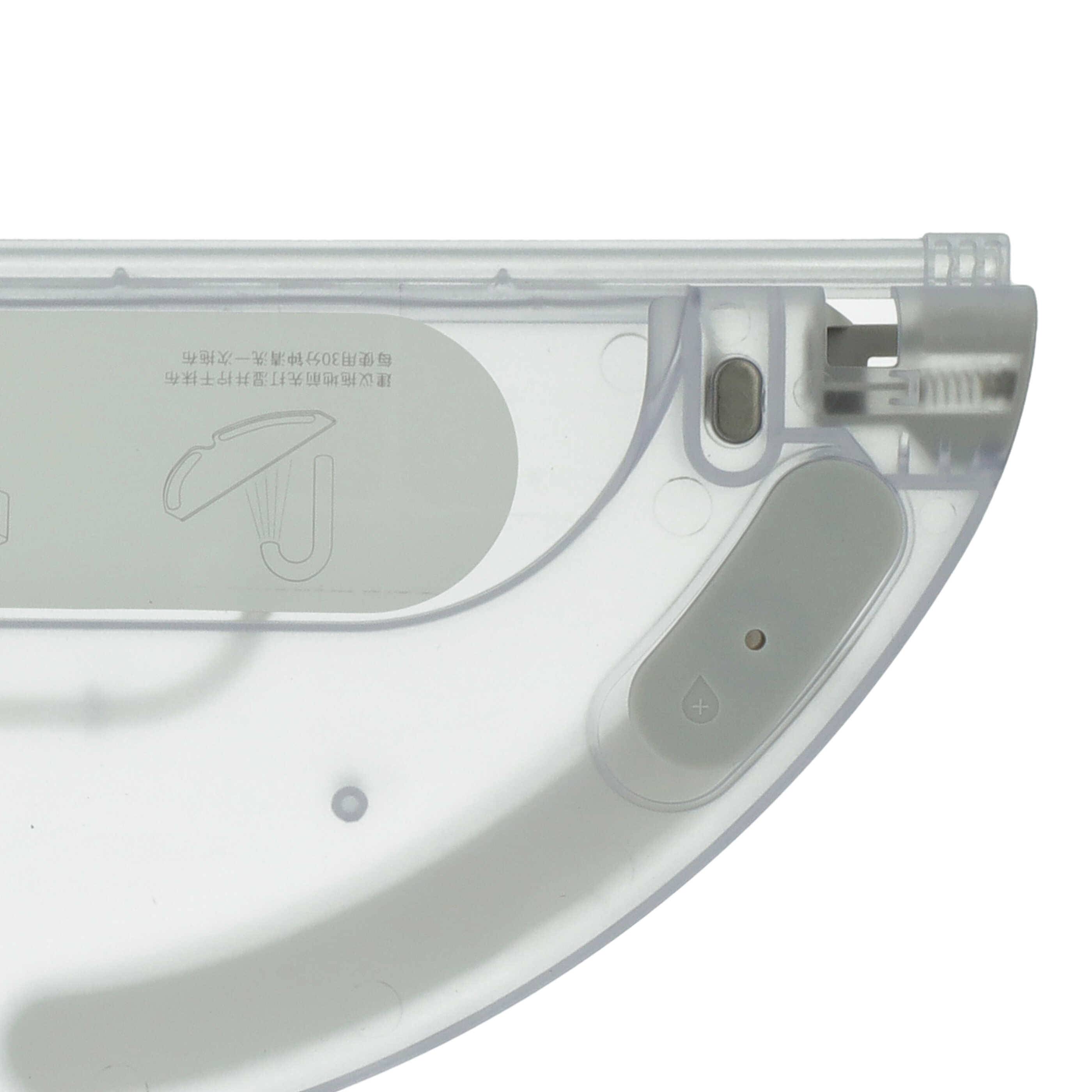 vhbw Bodenplatte Halterung kompatibel mit Xiaomi Mijia 1C Saugroboter, Roboterstaubsauger - Bodendeckel, Transparent