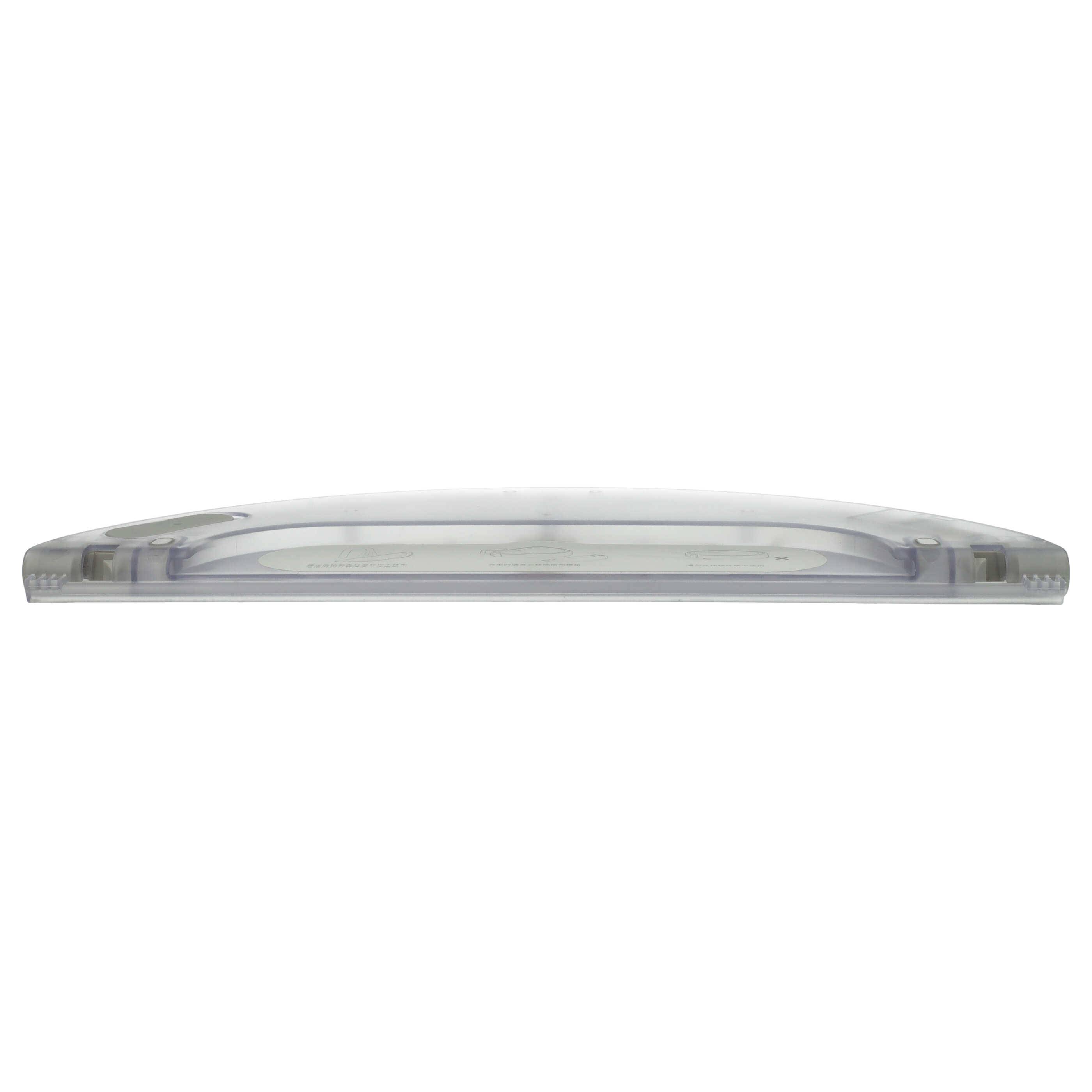 vhbw Bodenplatte Halterung kompatibel mit Xiaomi Mijia 1C Saugroboter, Roboterstaubsauger - Bodendeckel, Transparent