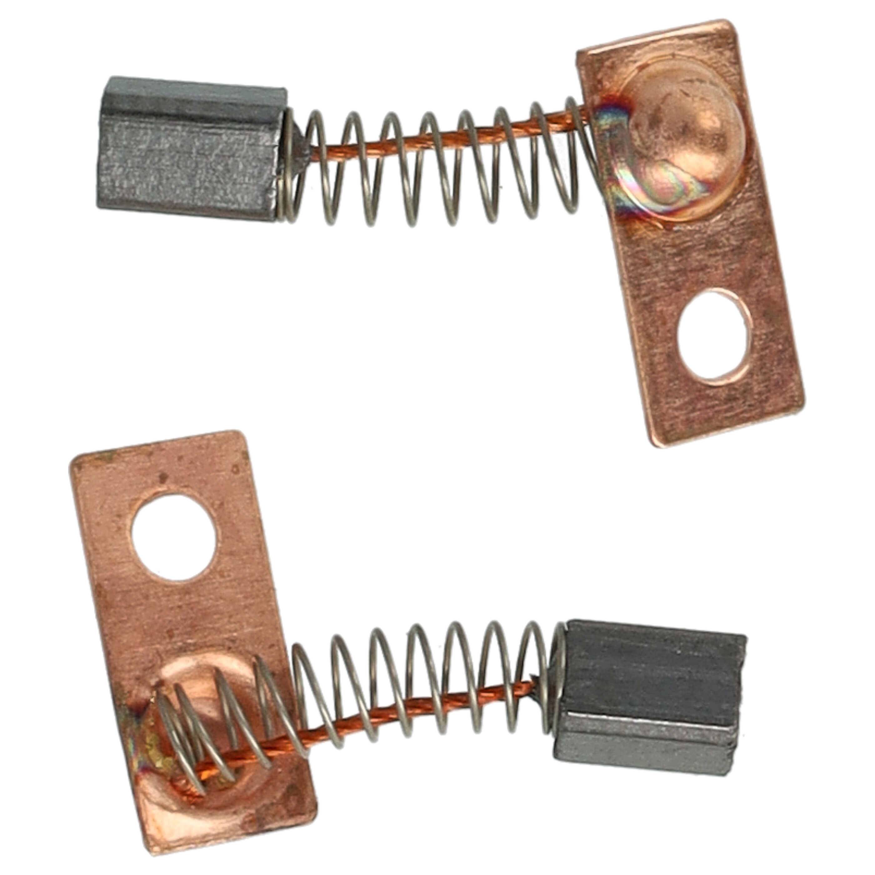 vhbw 2x Kohlebürste 5 x 3 x 3mm kompatibel mit Tritor Speed, Nagelfräser