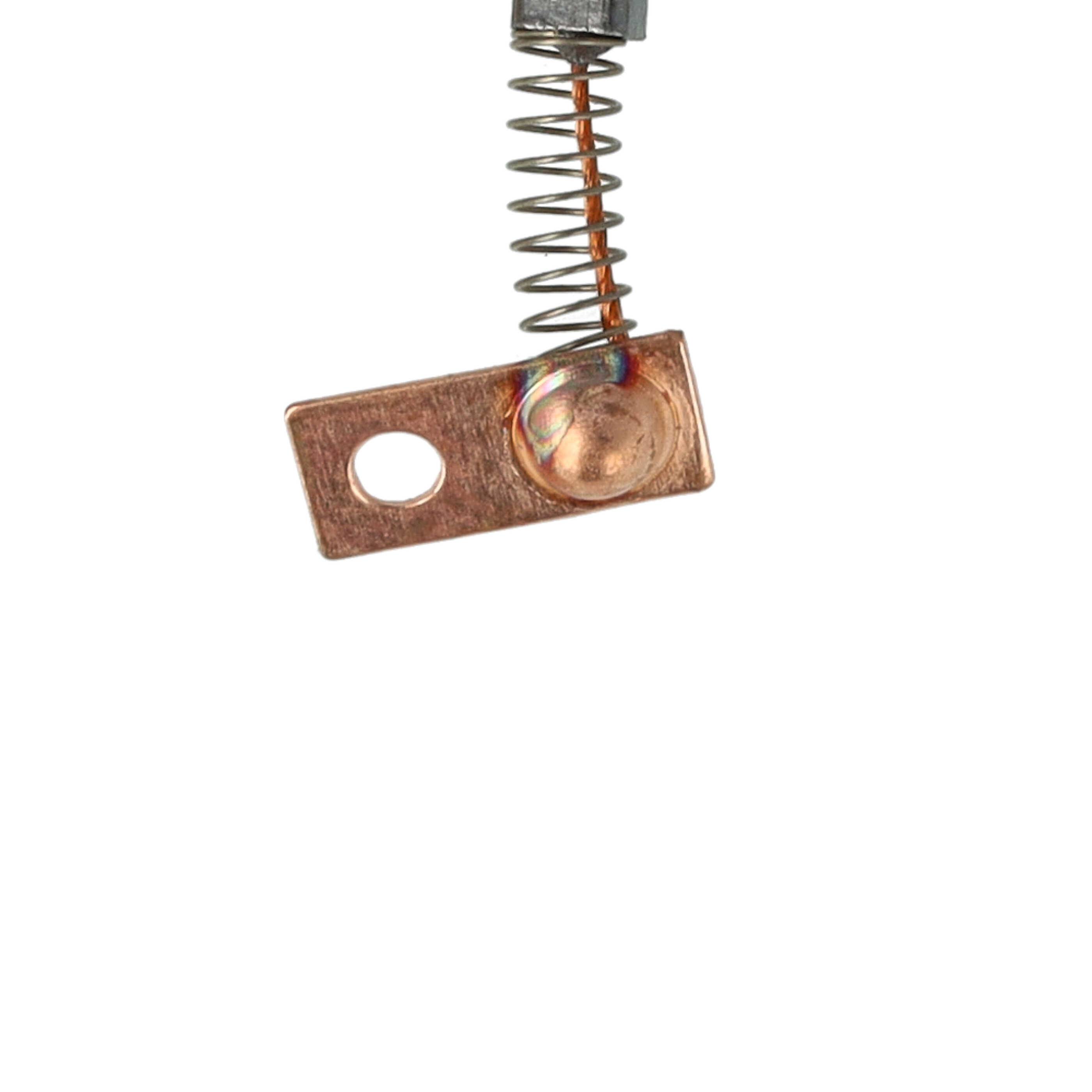 vhbw 2x Kohlebürste 5 x 3 x 3mm Ersatz für 623-01 für Nagelfräser
