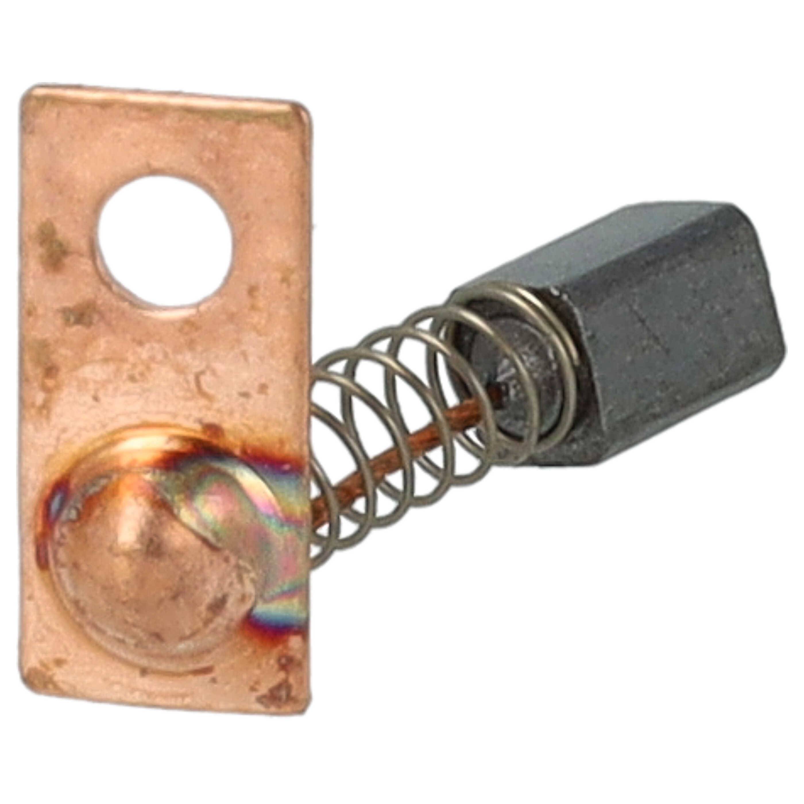 vhbw 2x Kohlebürste 5 x 3 x 3 mm kompatibel mit Escort Octius Nagelfräser + Feder