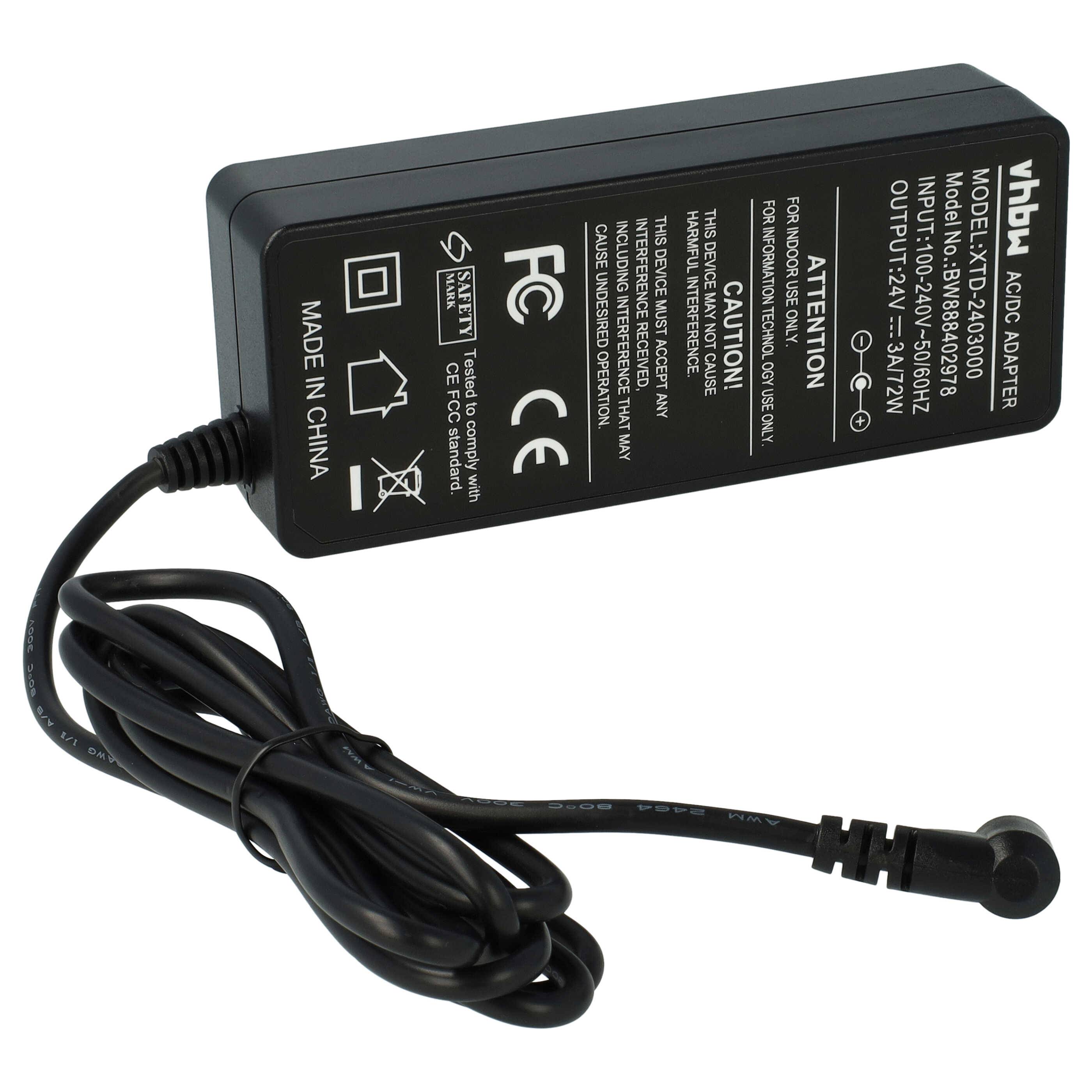 vhbw Netzteil kompatibel mit Intermec EasyCoder PC4 Cincon Drucker, Etikettendrucker - 230 cm - Ersatz für Cincon TR70A20