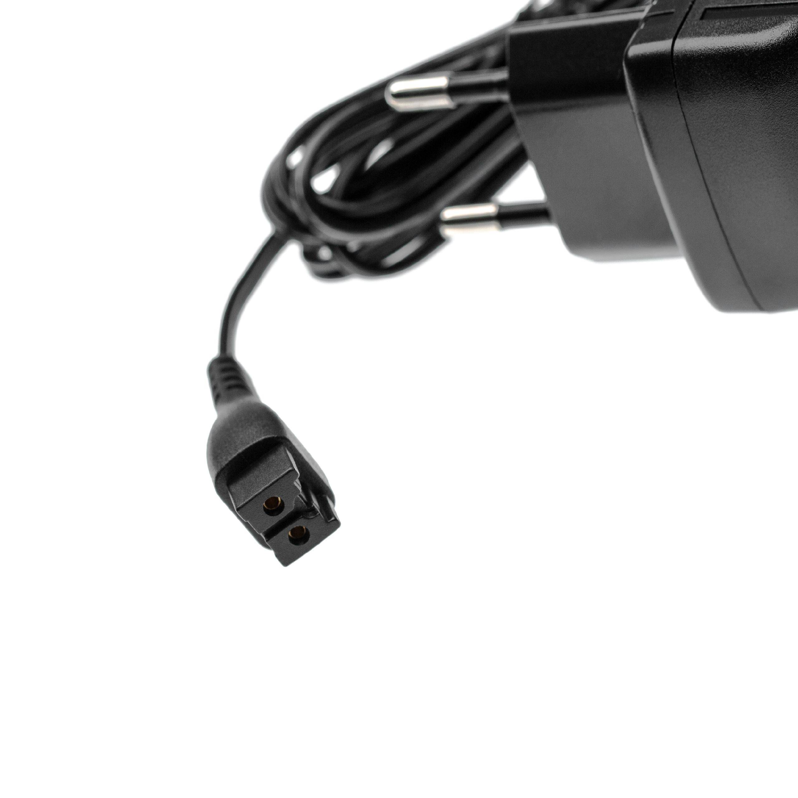 vhbw AC Netzteil kompatibel mit Panasonic ES-LT4A, ES-LT4N, ES-LT6A, ES-LT6N, ES-LV6, ES-LV6Q, ES-LV9, ES-LV9A Rasierer