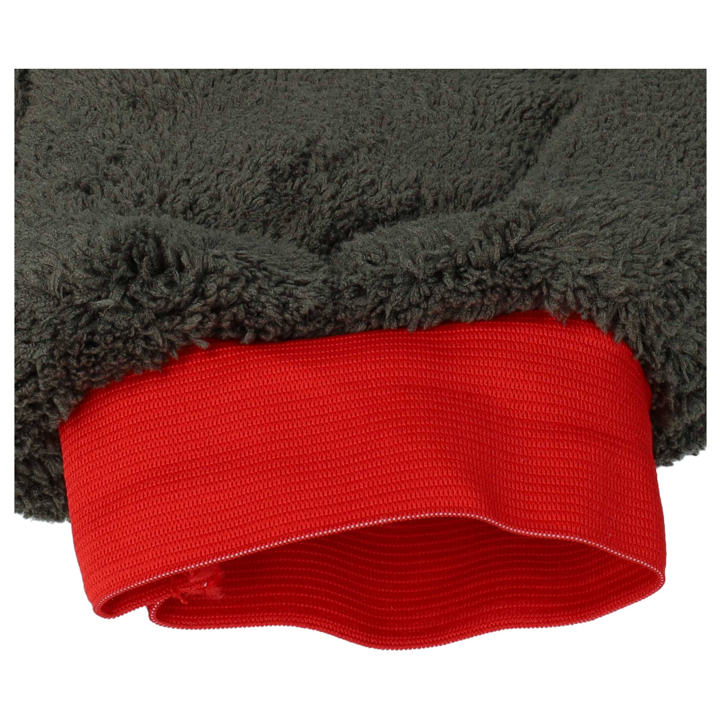 vhbw 4-tlg. Reinigungsset für Auto, Motorrad - 3x Mikrofasertuch, 1x Waschhandschuh - 380 GSM