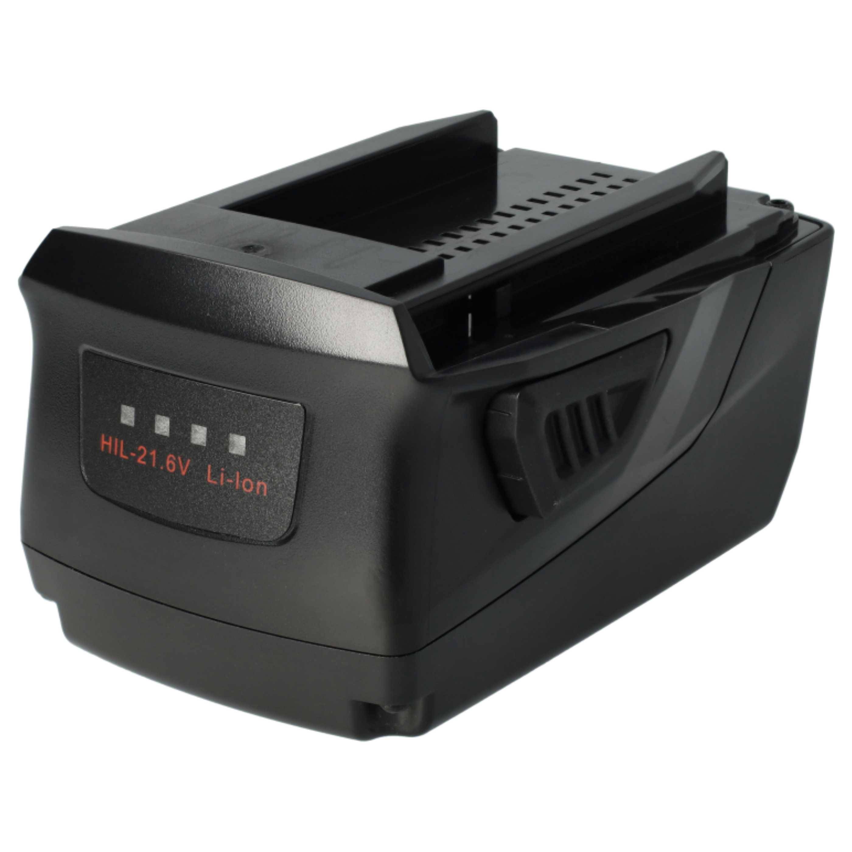 vhbw 3x Akku kompatibel mit Hilti NCT 45-A, NCR-120-A, NCT 25-A, NCR 60-A, HDE 500-A22, NCT 53-A Werkzeug (3000 mAh, Li-Ion, 21,6 V)