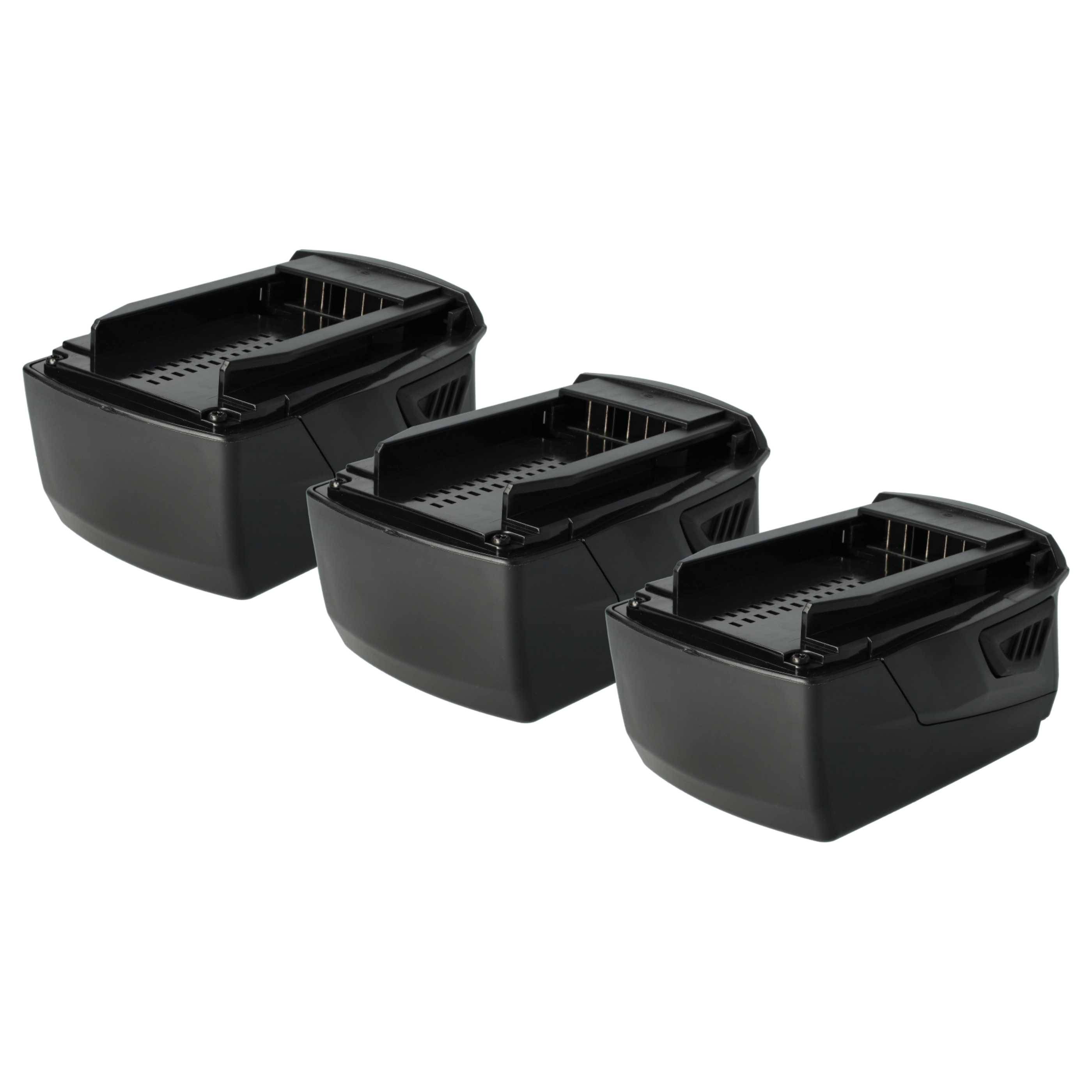 vhbw 3x Akku kompatibel mit Hilti SC 70W-A22, RC 4/36-DAB, RT 6-A22, SCM 22-A, SB 4-A22, SBT 4-A22 Werkzeug (3000 mAh, Li-Ion, 21,6 V)