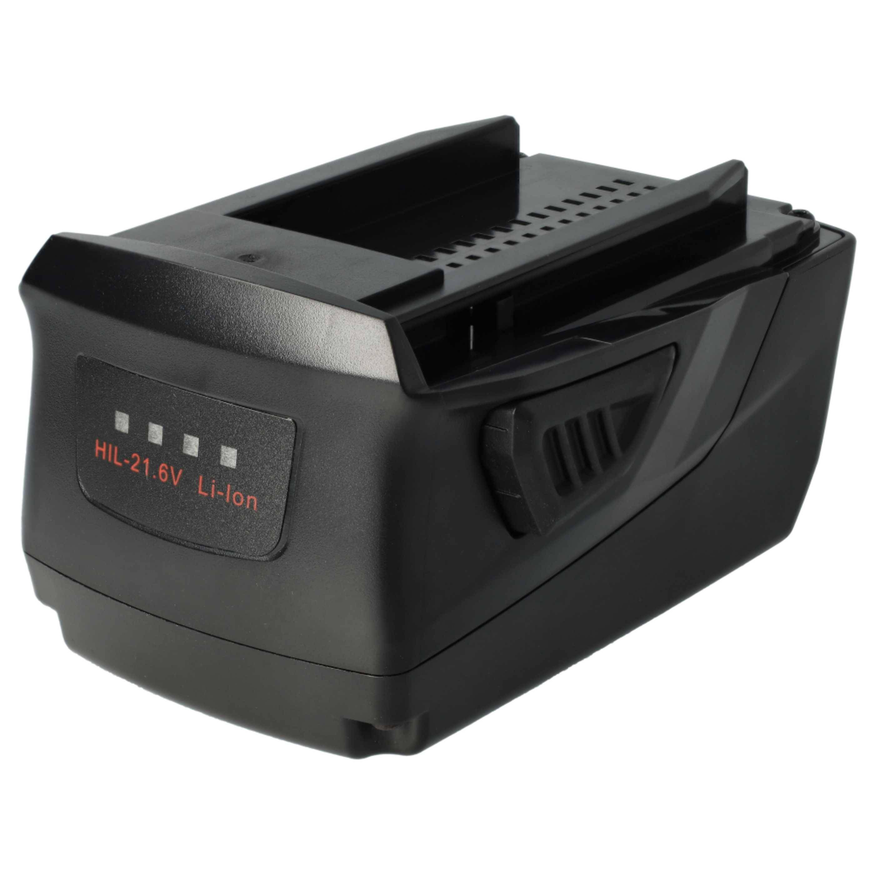 vhbw 3x Akku kompatibel mit Hilti CD 4-A22, GFB 6X-A22, GPB 6X-A22, GTB 6X-A22, GDG 6-A22 Werkzeug (4000 mAh, Li-Ion, 21,6 V)