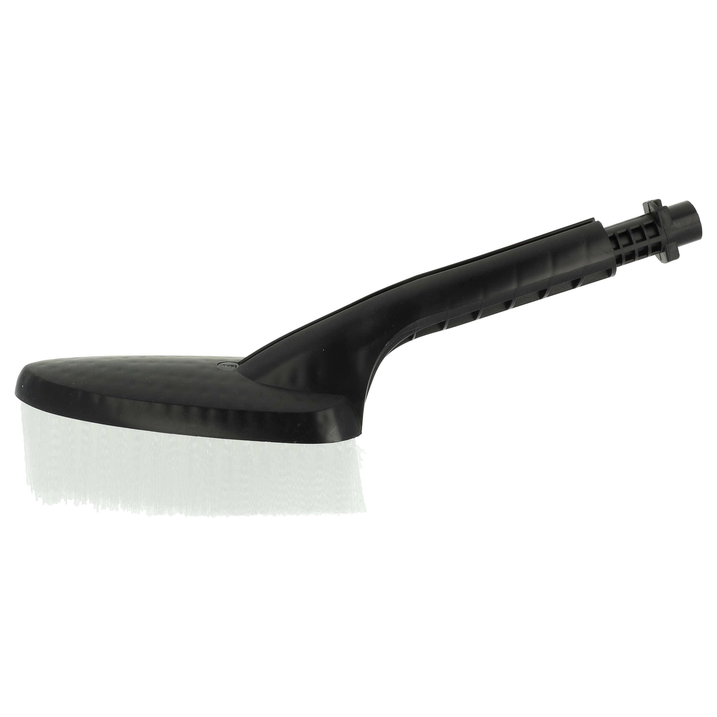 vhbw Waschbürste kompatibel mit Kärcher K 3 Full Control Home T 5, K 3 Home Hochdruckreiniger - 34x10 cm, Schwarz, Weiß